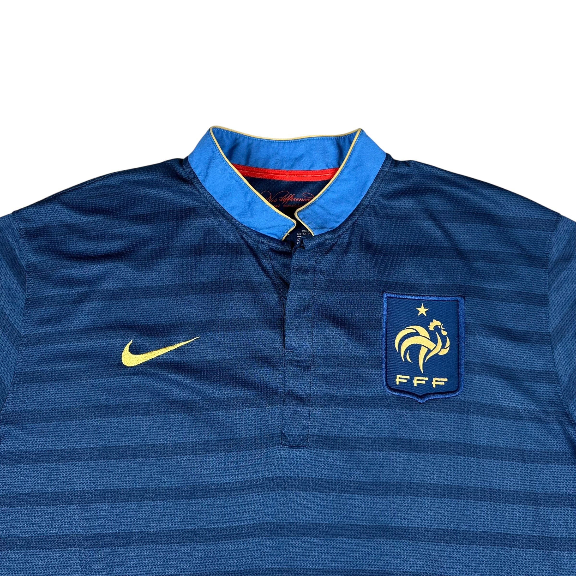 France 2012 Home Shirt (XL) Benzema #10