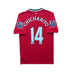 Manchester United 2011-12 Home Shirt (S) Chicharito #14