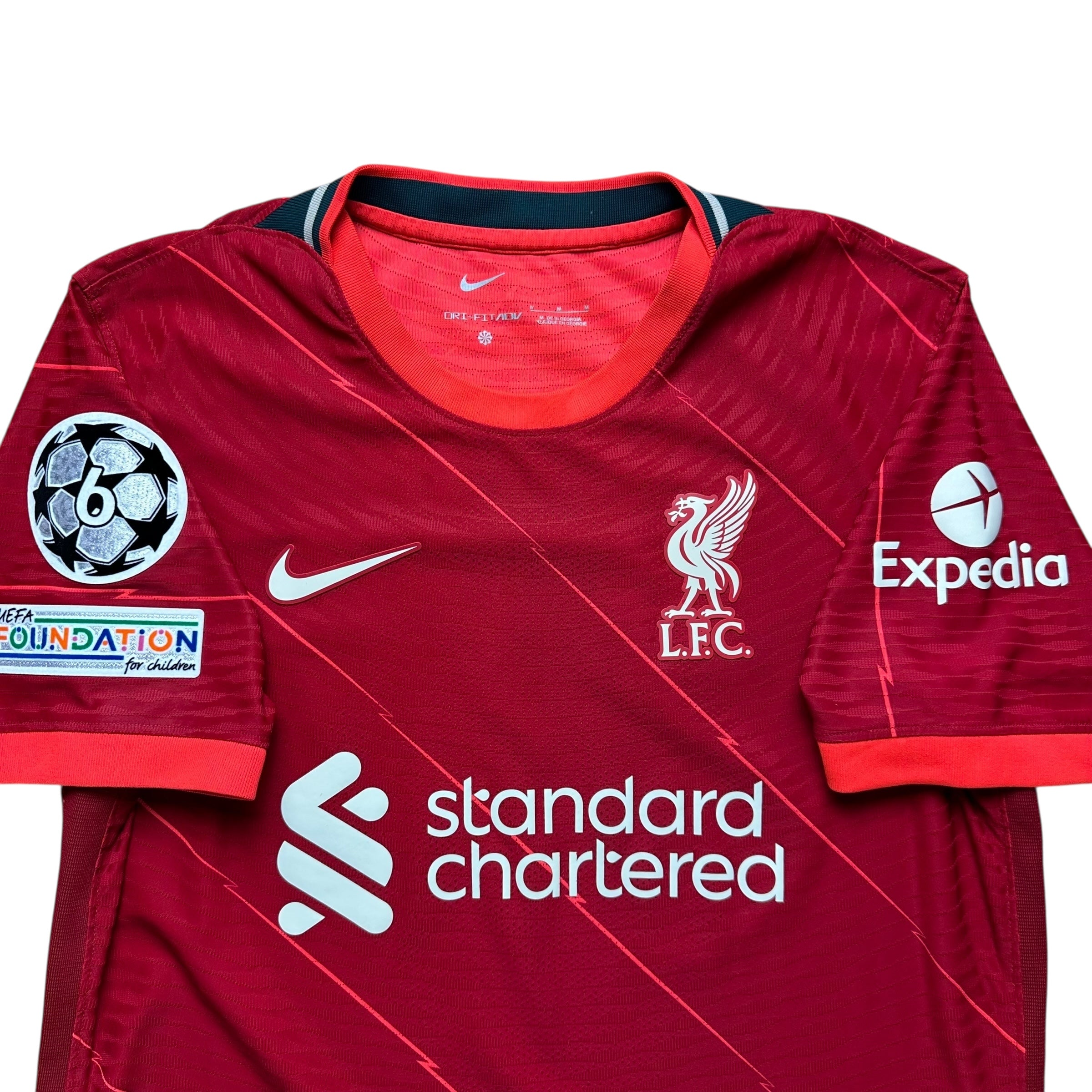 Liverpool 2021-22 Home Shirt (M) M.Salah #11
