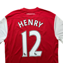 Arsenal 2011-12 Home Shirt (M) Henry #12