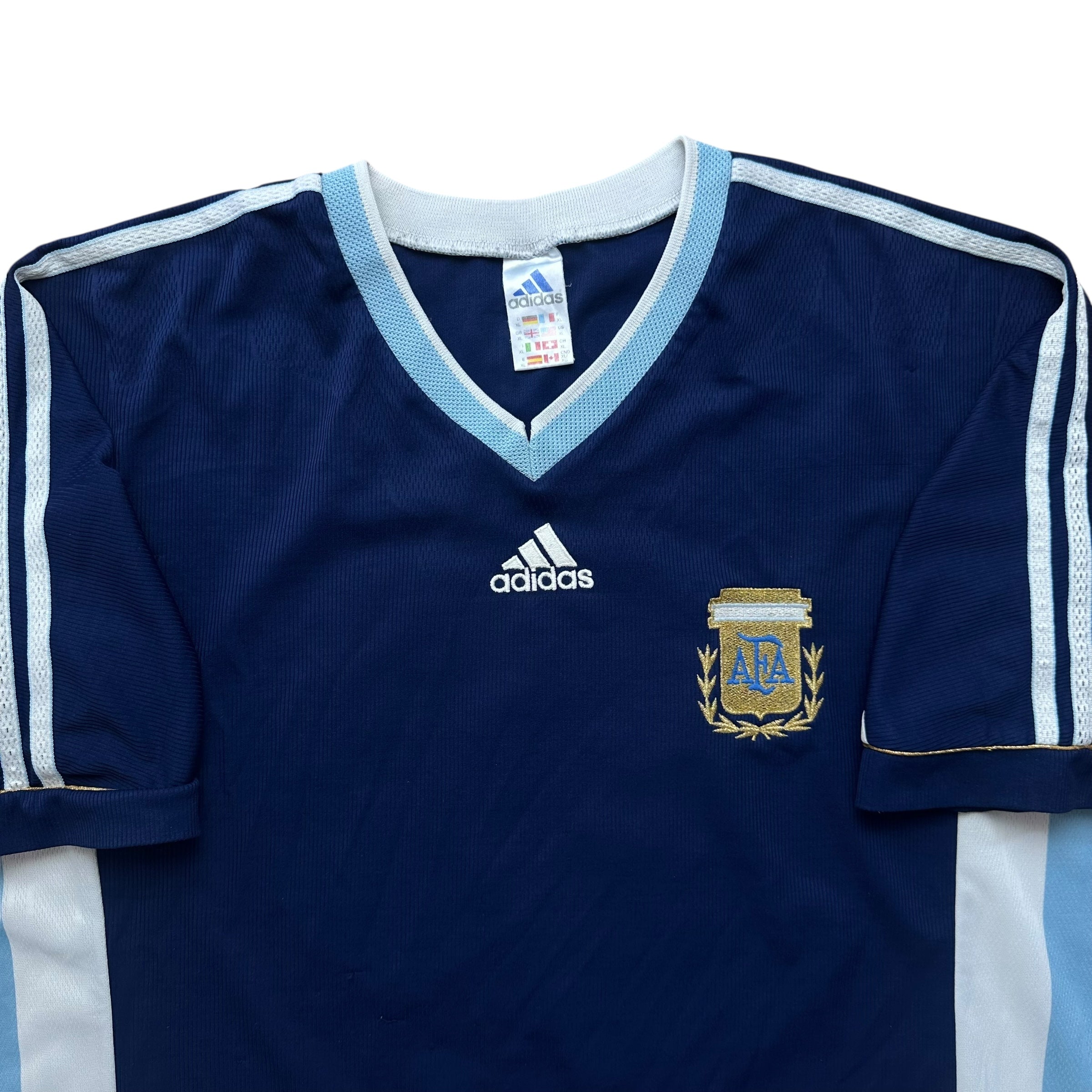 Argentina 1998 Away Shirt (XL) A.Ortega #10