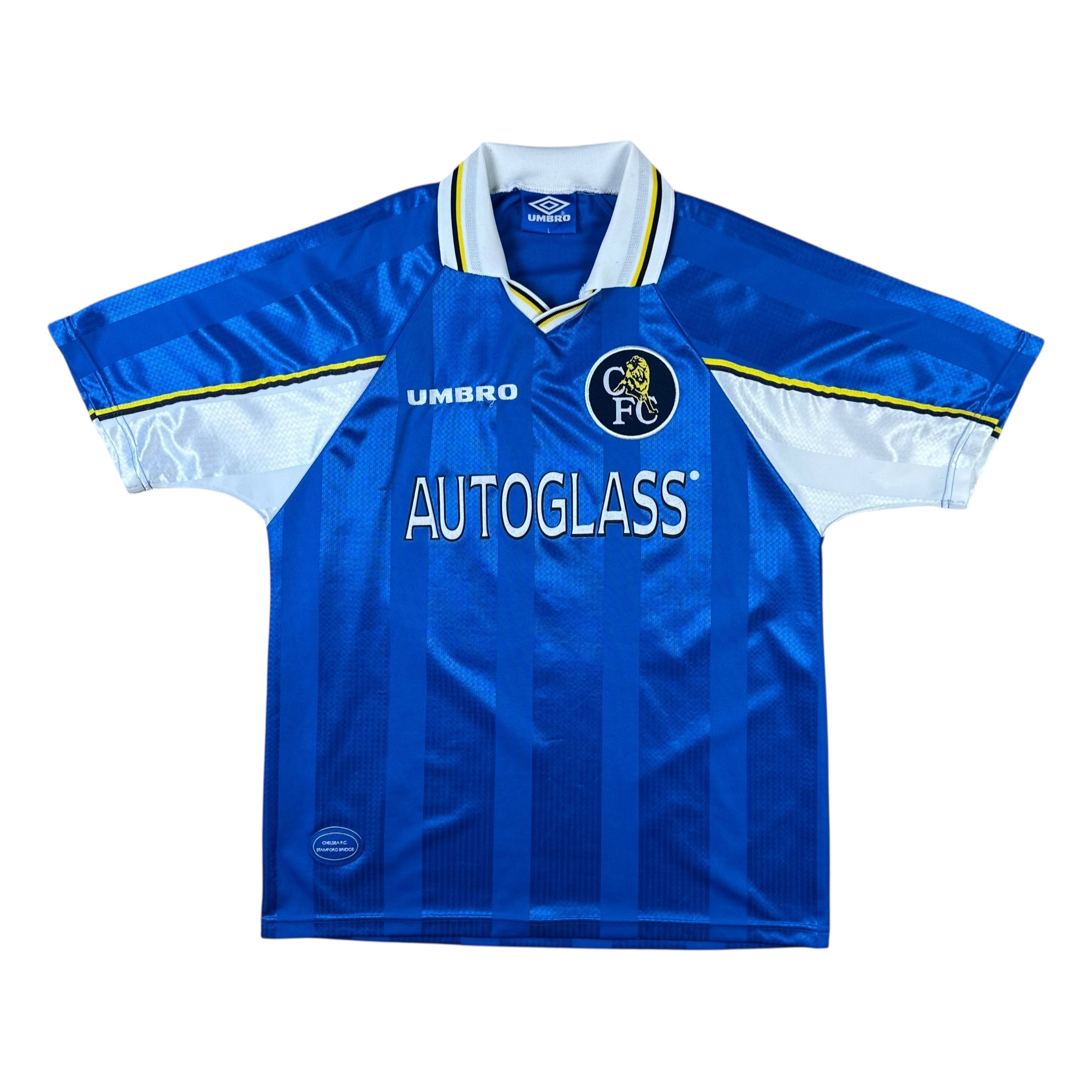 Chelsea 1997-99 Home Shirt (L) Zola #24
