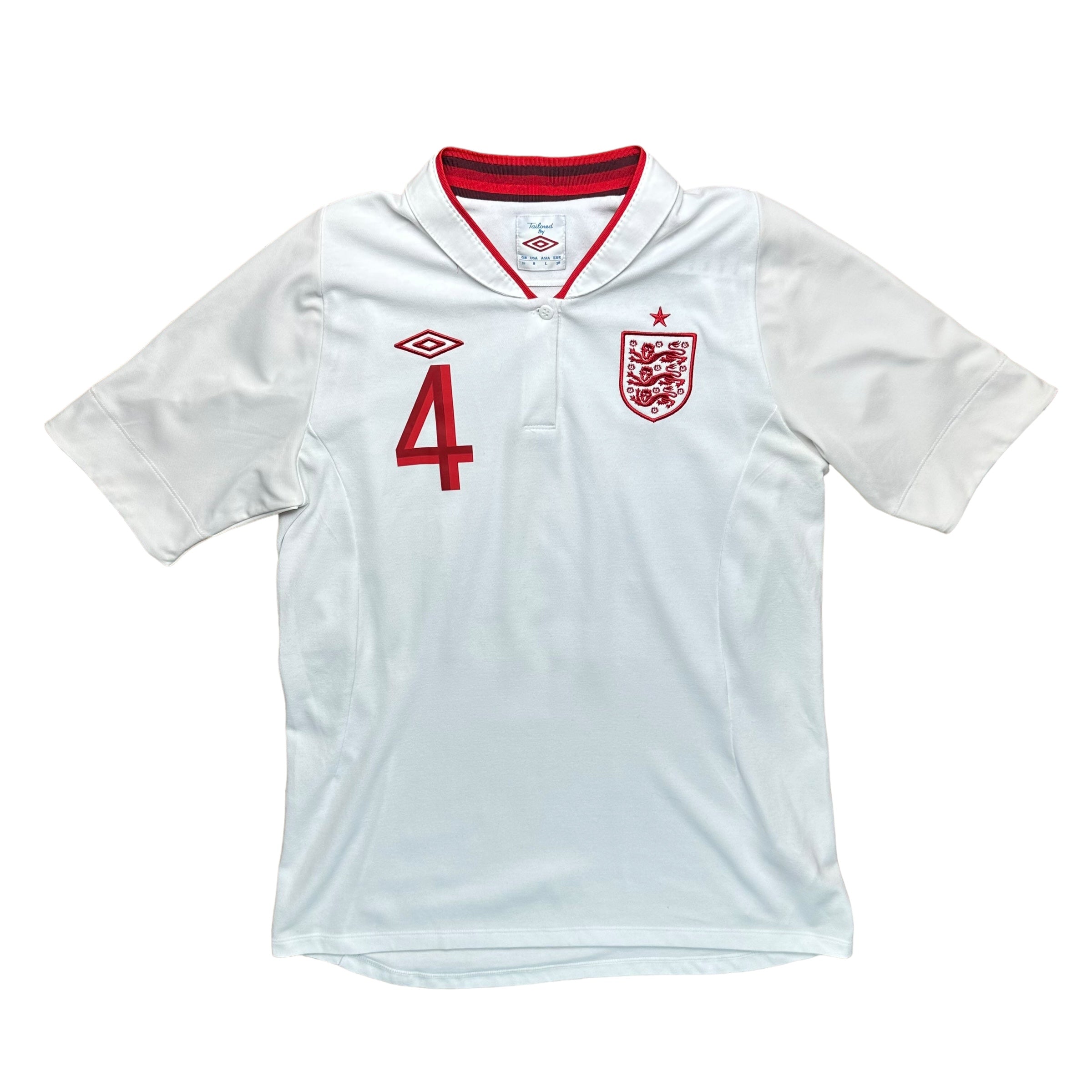 England 2012 Home Shirt (Youth) Gerrard #4