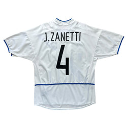 Inter Milan 2002-03 Away Shirt (L) J.Zanetti #4
