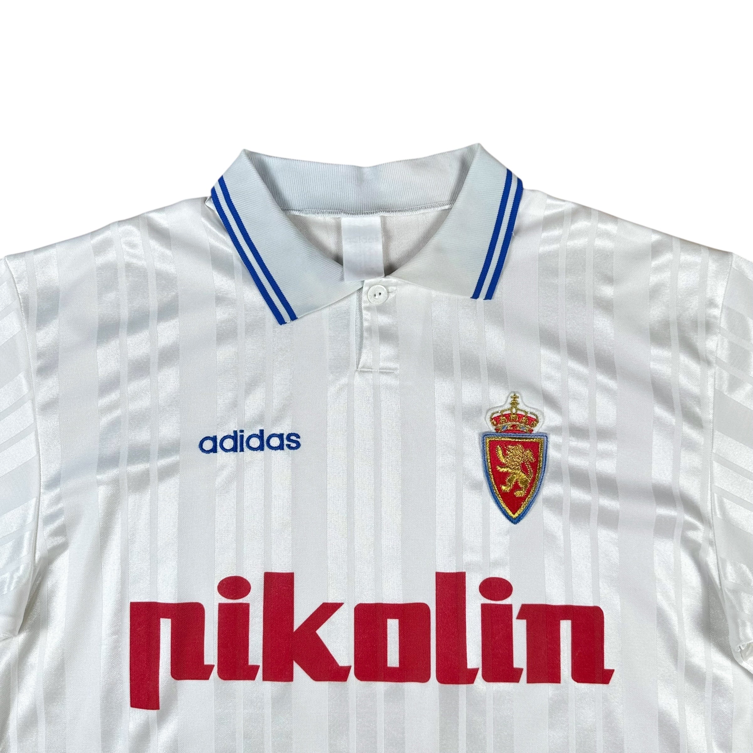Real Zaragoza 1995-97 Home Shirt (L)