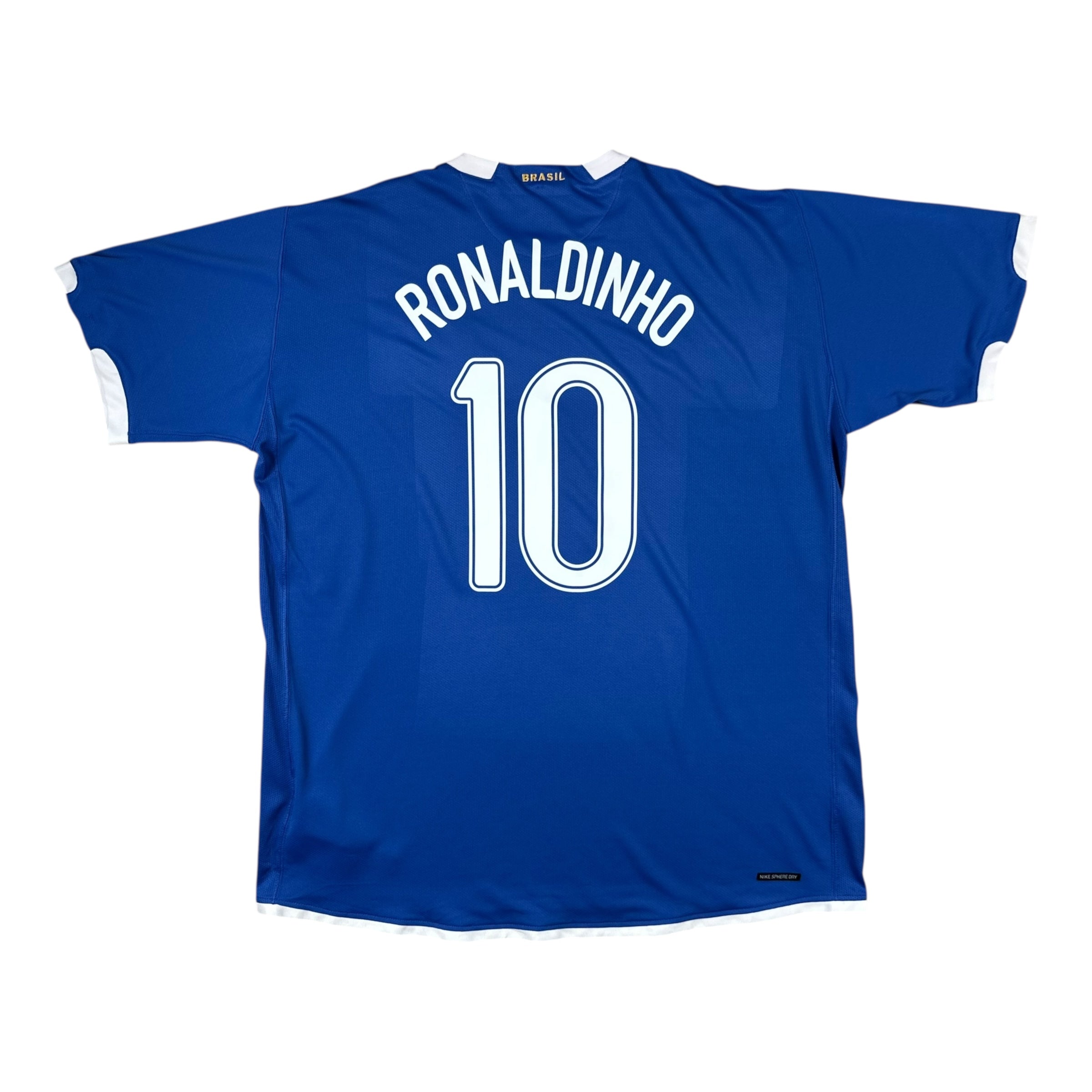 Brazil 2006 Away Shirt (XXL) Ronaldinho #10
