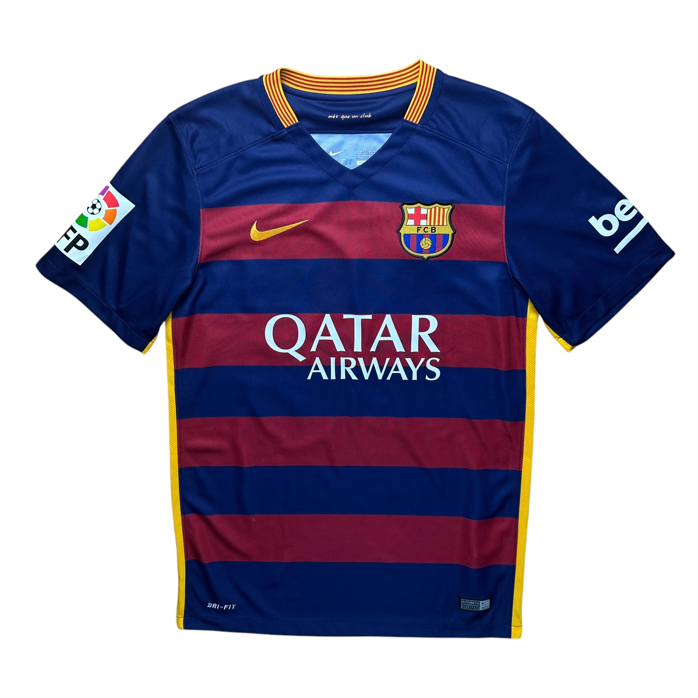 Barcelona 2015-16 Home Shirt (S) Tsubasa #28