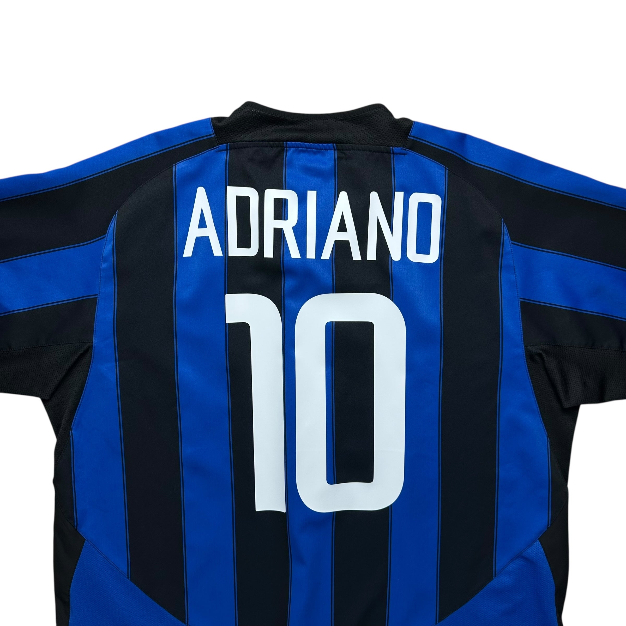 Inter Milan 2003-04 Home Shirt (XL) Adriano #10