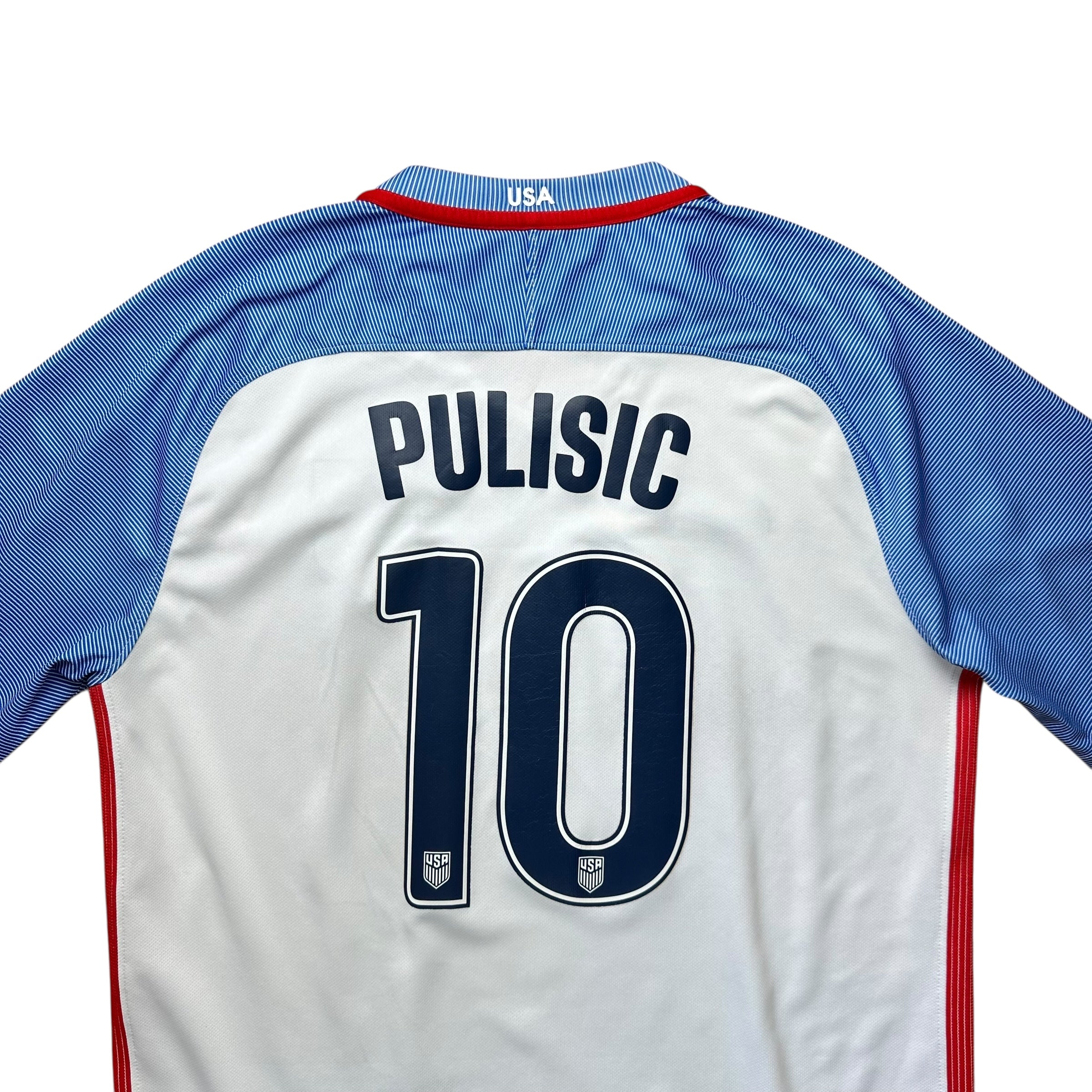 USA 2016 Home Shirt (M) Pulisic #10