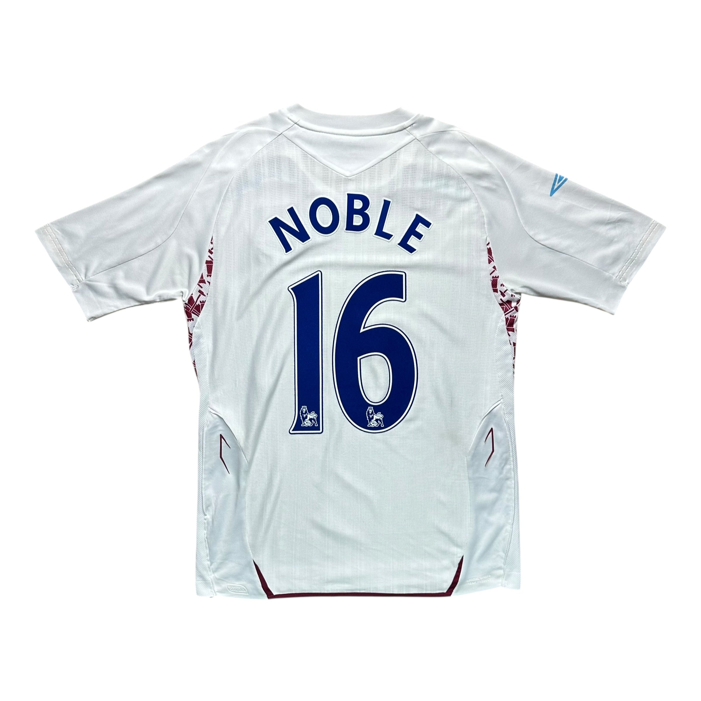 West Ham 2007-08 Away Shirt (S) Noble #16