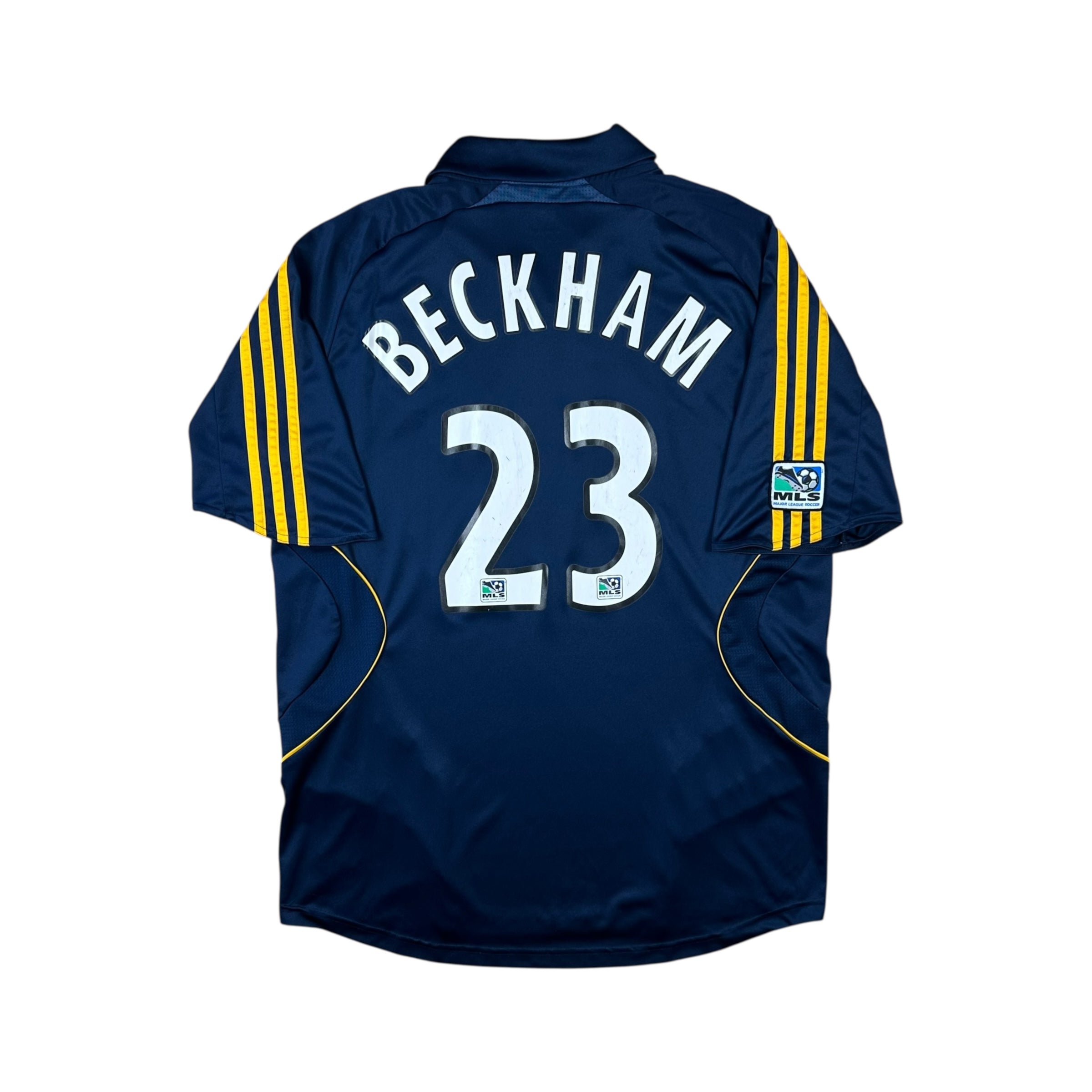 LA Galaxy 2008 Away Shirt (L) Beckham #7