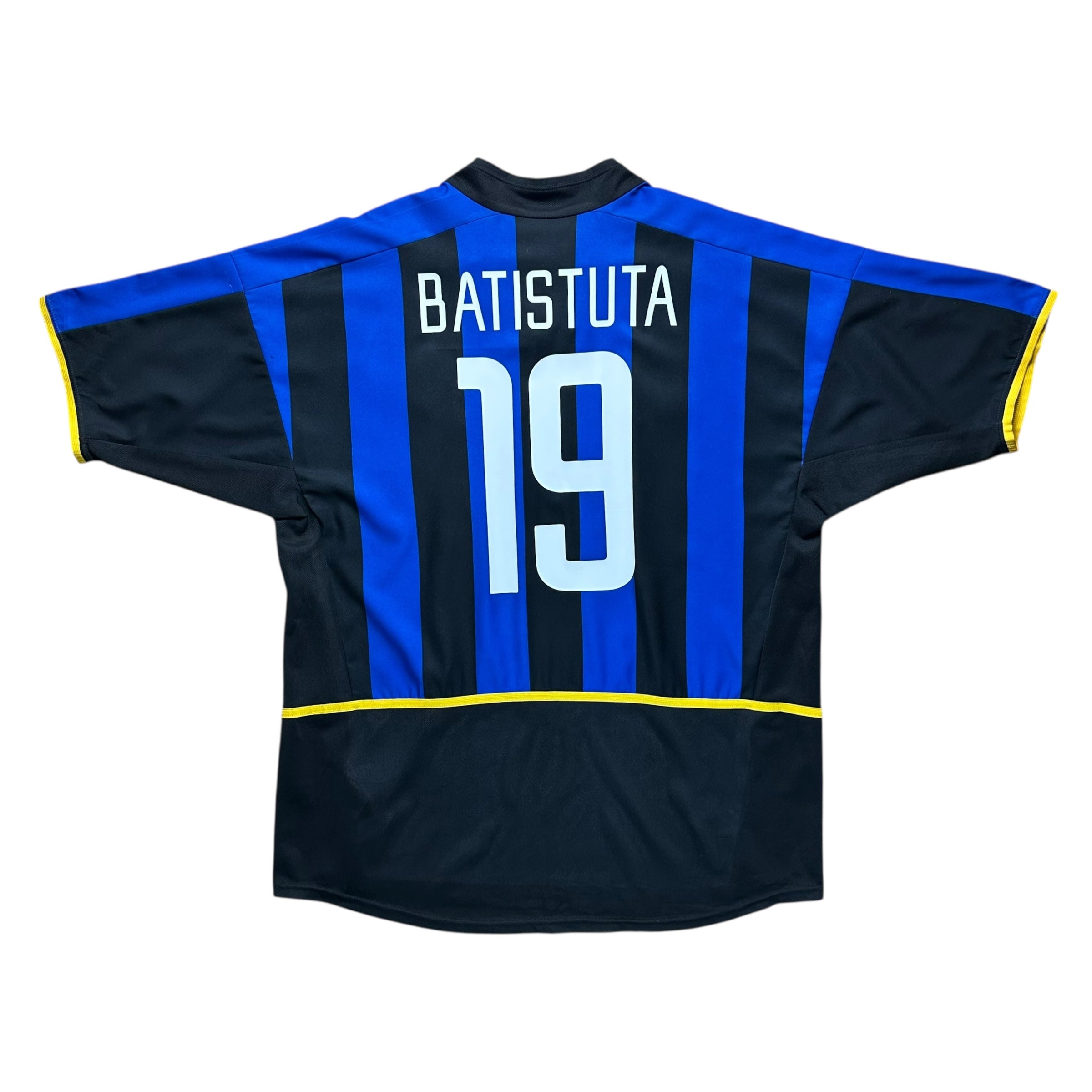 Inter Milan 2002-03 Home Shirt (L) Batistuta #19