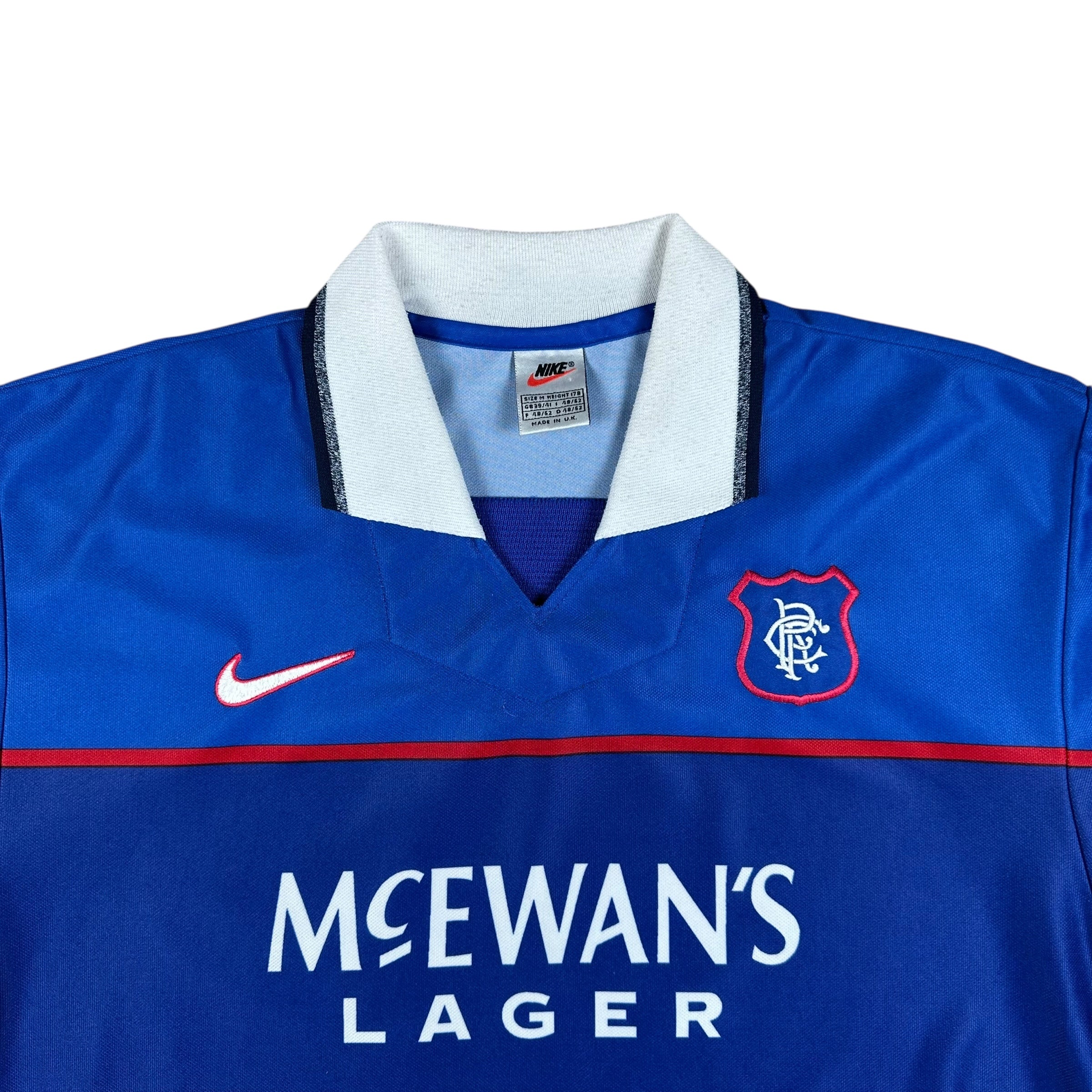 Rangers 1997-98 Home Shirt (M) Gascoigne #8