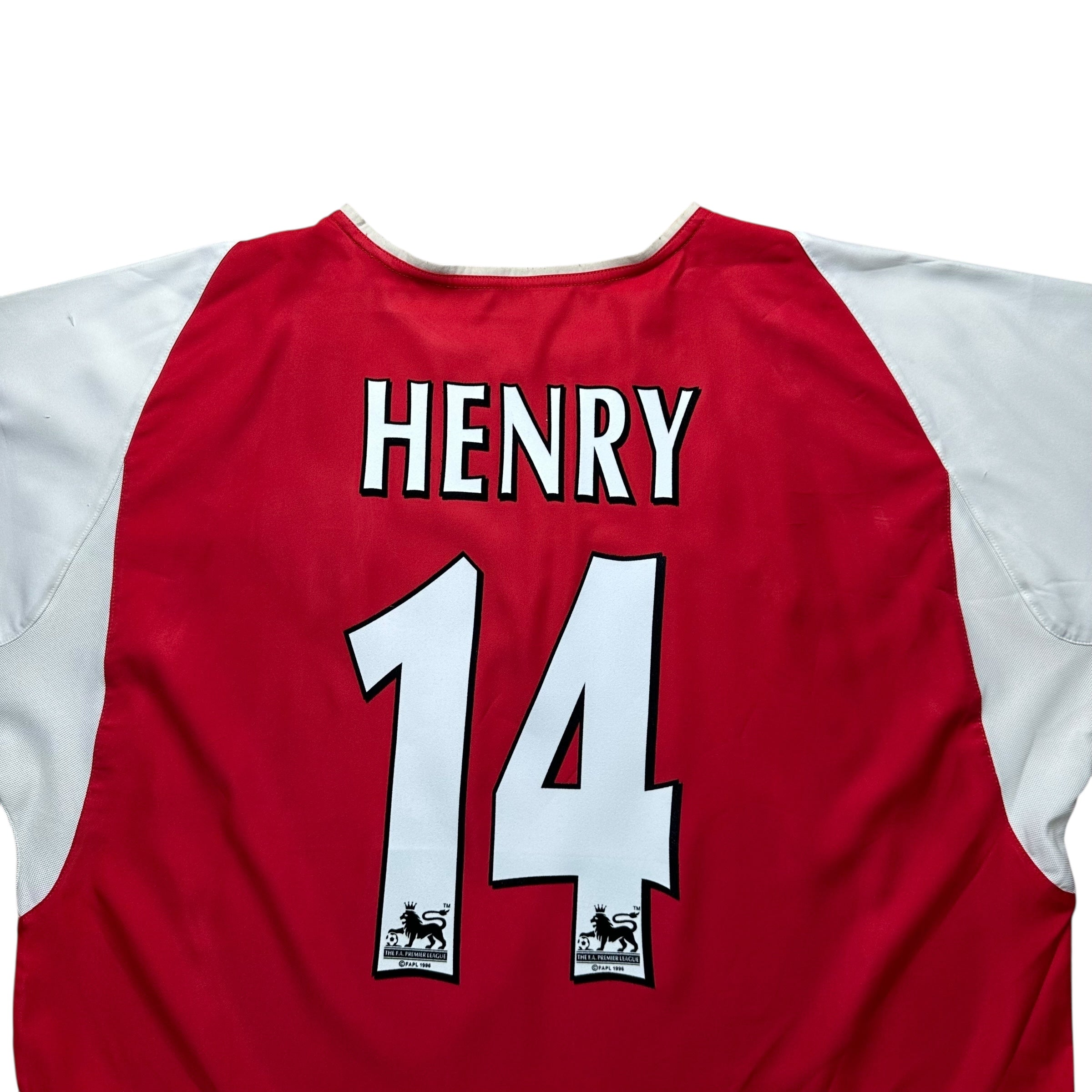 Arsenal 2002-04 Home Shirt (XL) Henry #14