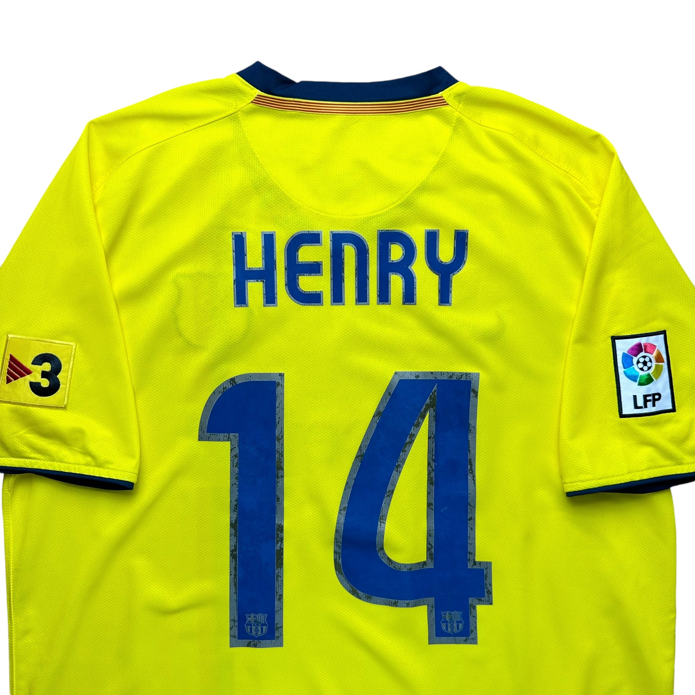 Barcelona 2008-10 Away Shirt (XL) Henry #14