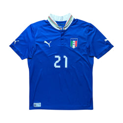 Italy 2012 Home Shirt (L) Pirlo #21