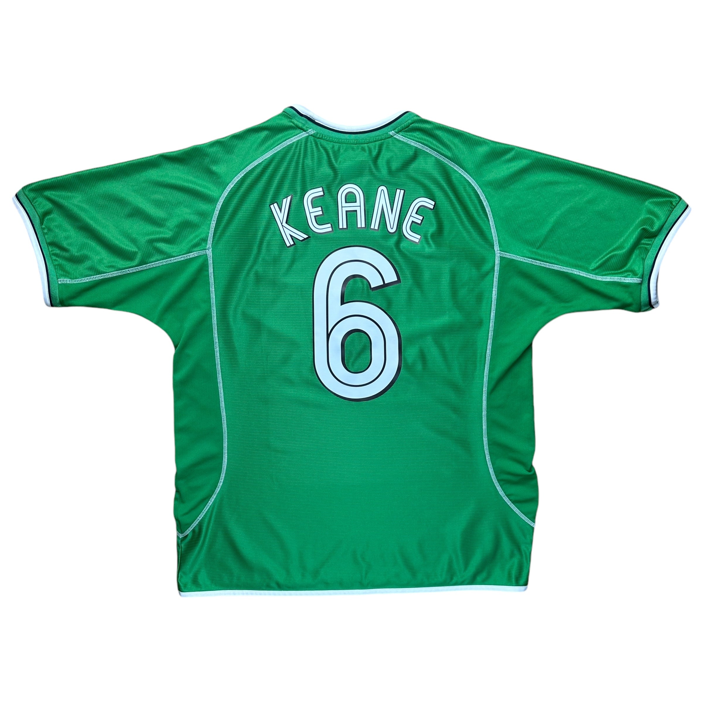 Ireland 2002 Home Shirt (XL) Keane #6