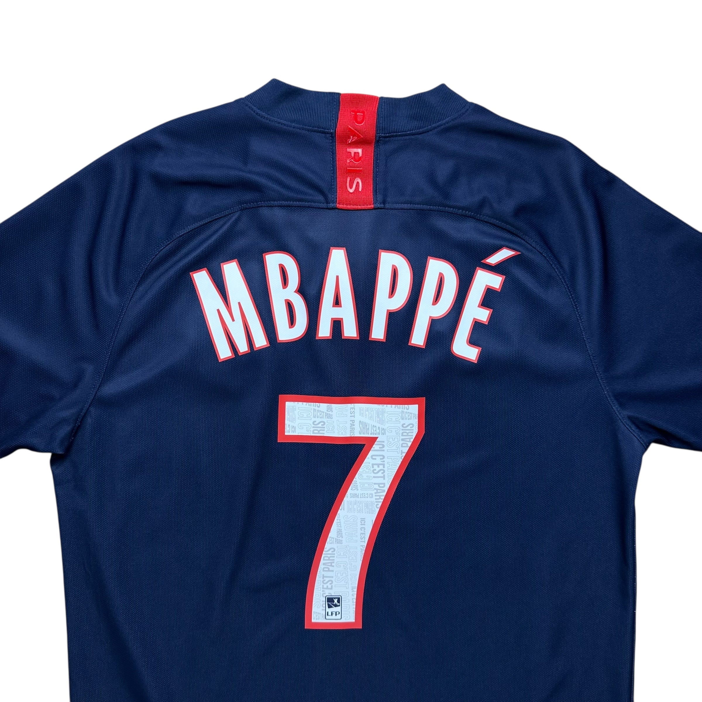 PSG 2019-20 Home Shirt (M) Mbappé #7
