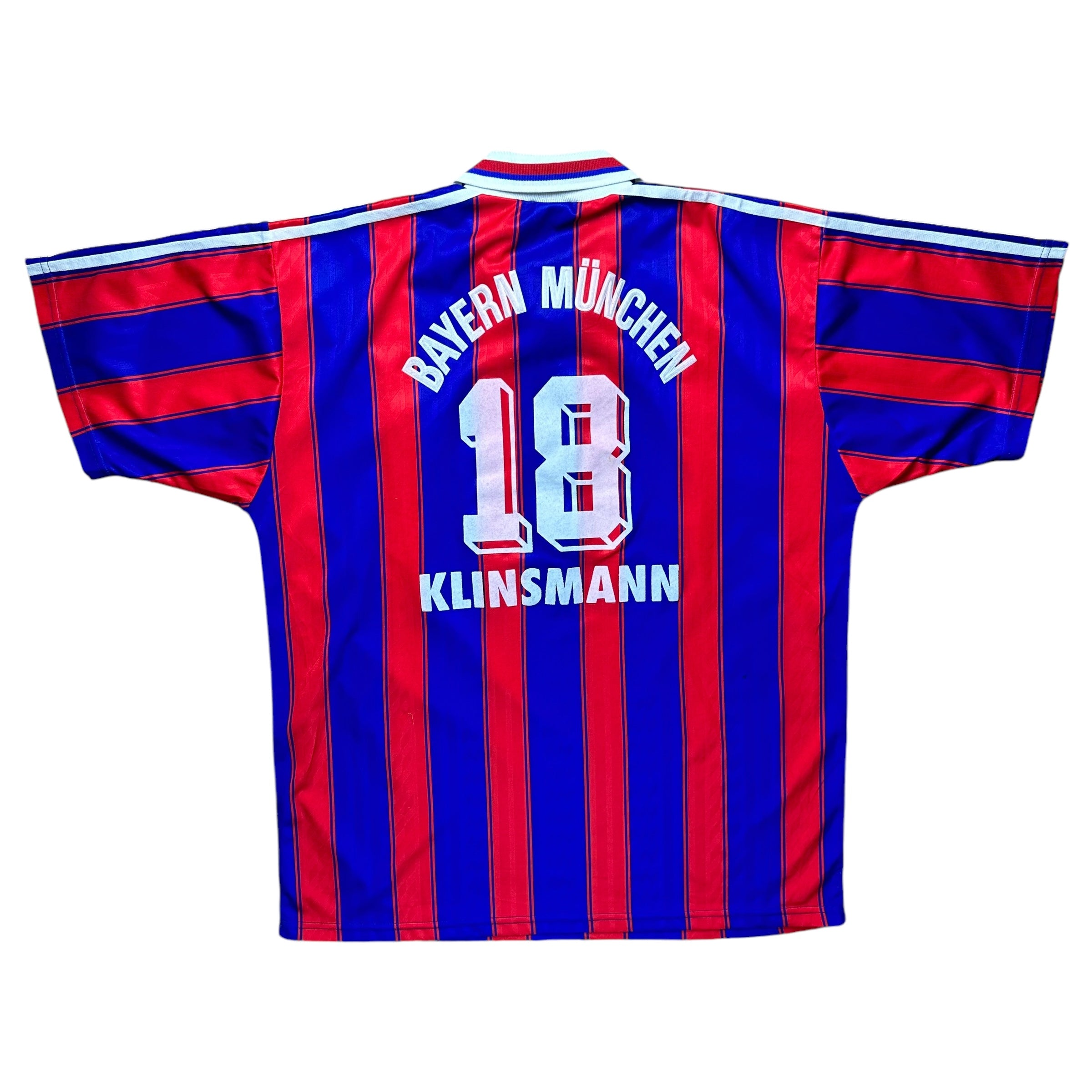 Bayern Munich 1995-97 Home Shirt (XL) Klinsmann #18