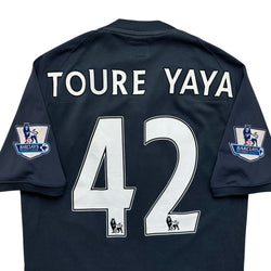 Manchester City 2010-11 Away Shirt (M) Yaya Toure #42