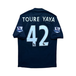 Manchester City 2010-11 Away Shirt (M) Yaya Toure #42