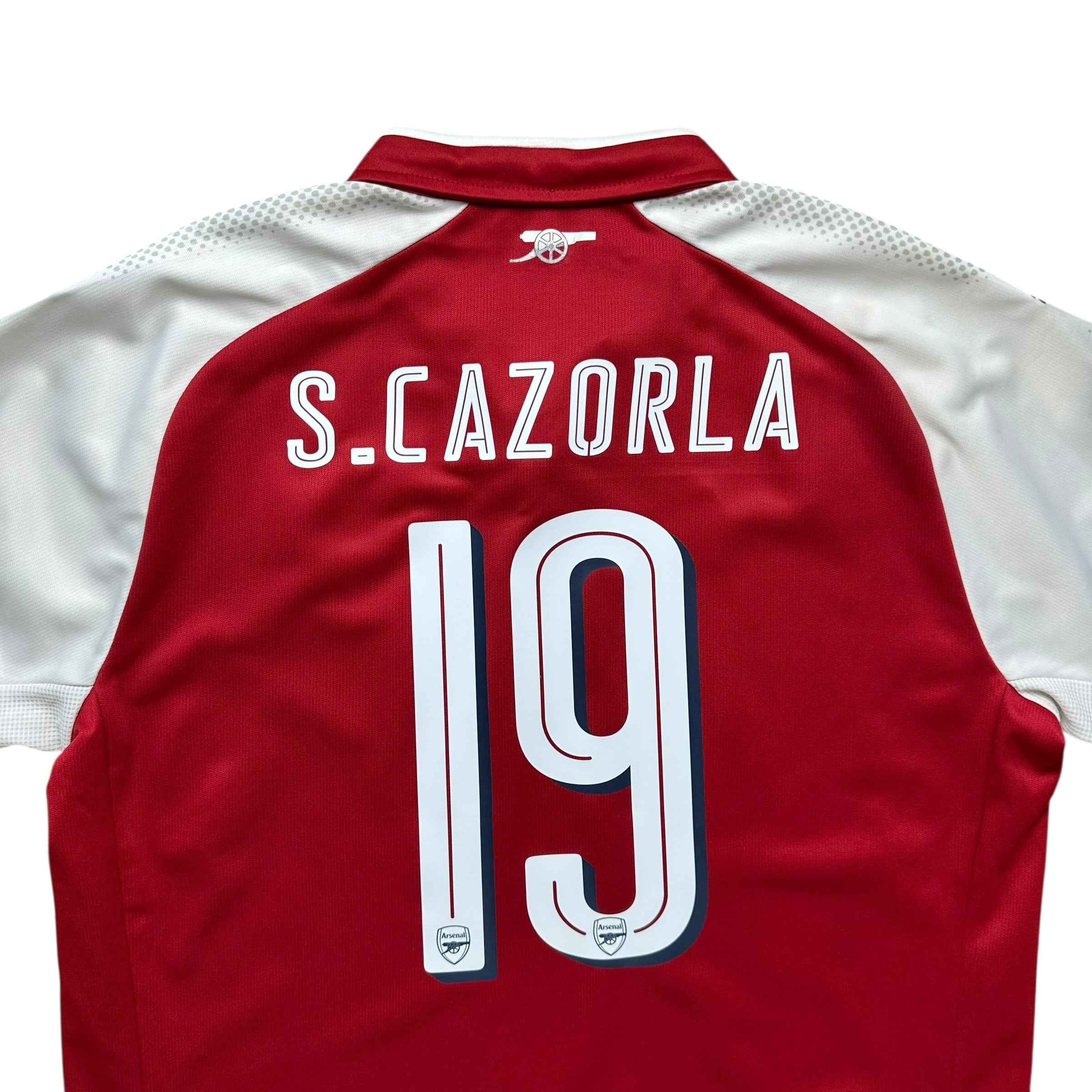 Arsenal 2017-18 Home Shirt (L) S.Cazorla #19