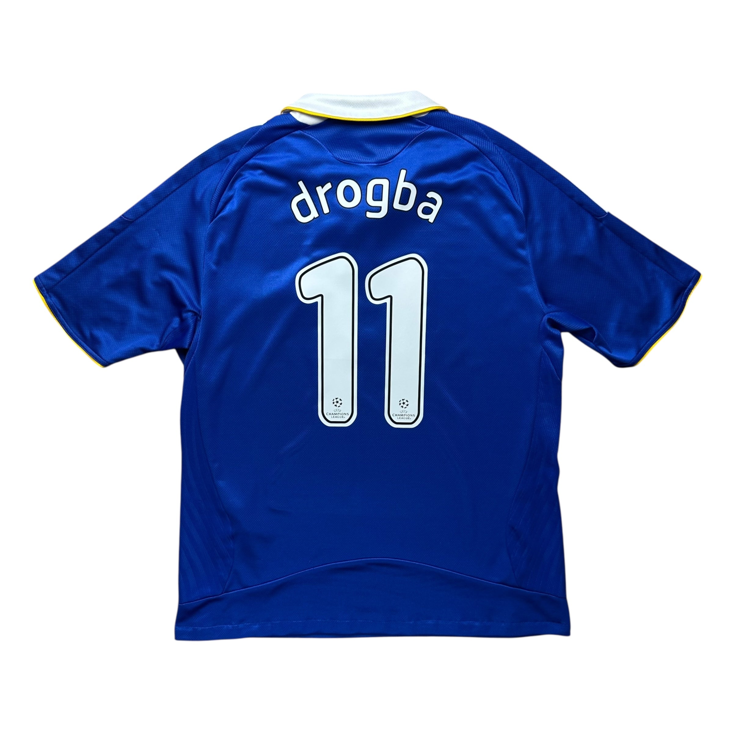 Chelsea 2008-09 Home Shirt (L) Drogba #11
