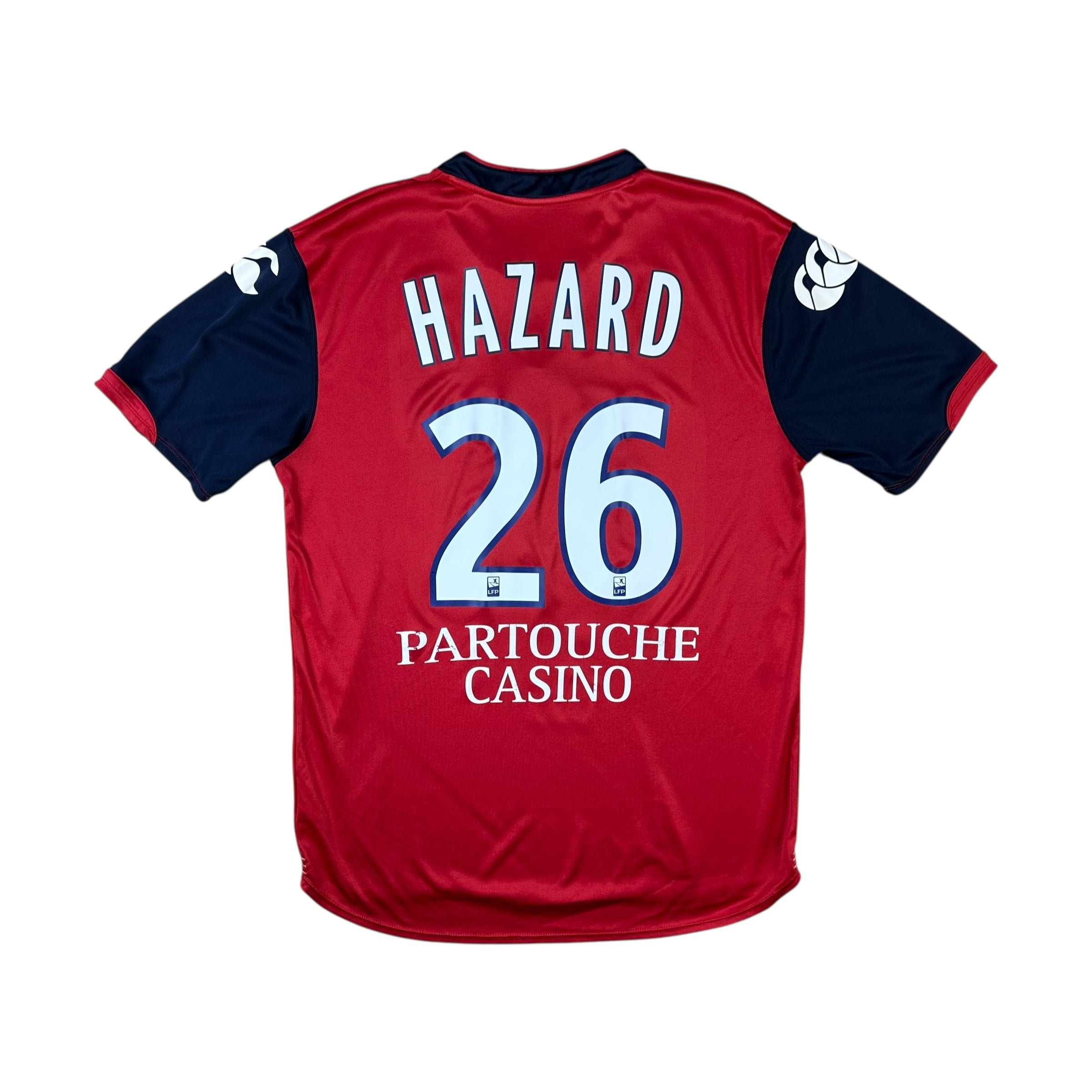 Lille 2008-09 Home Shirt (M) Hazard #26