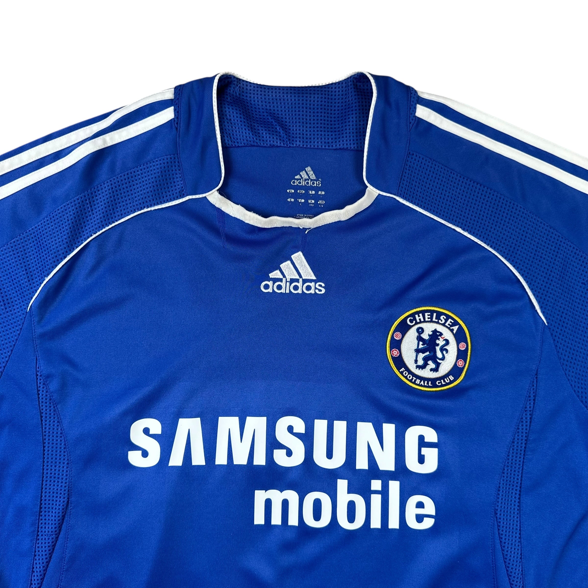 Chelsea 2006-08 Home Shirt (L) Drogba #11