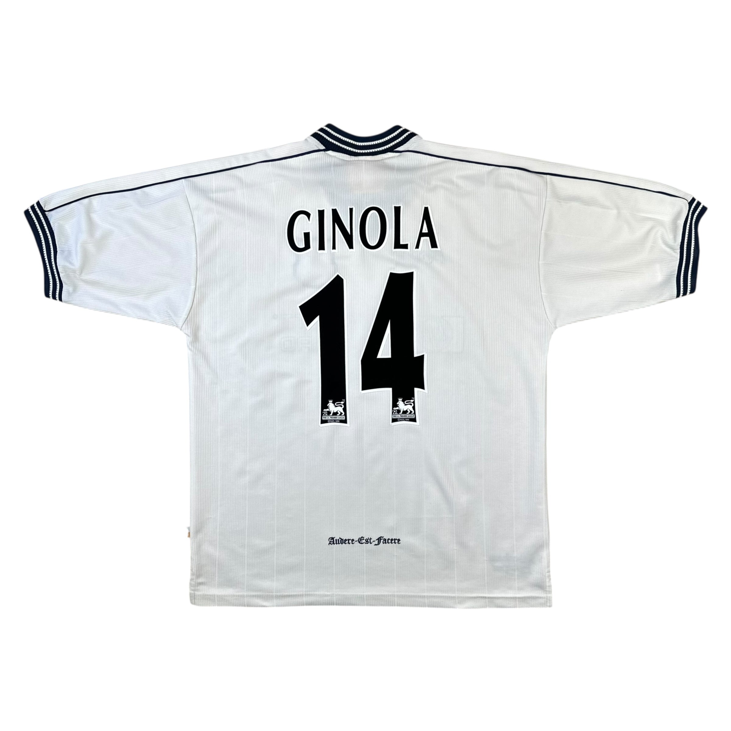 Tottenham 1997-99 Home Shirt (L) Ginola #14