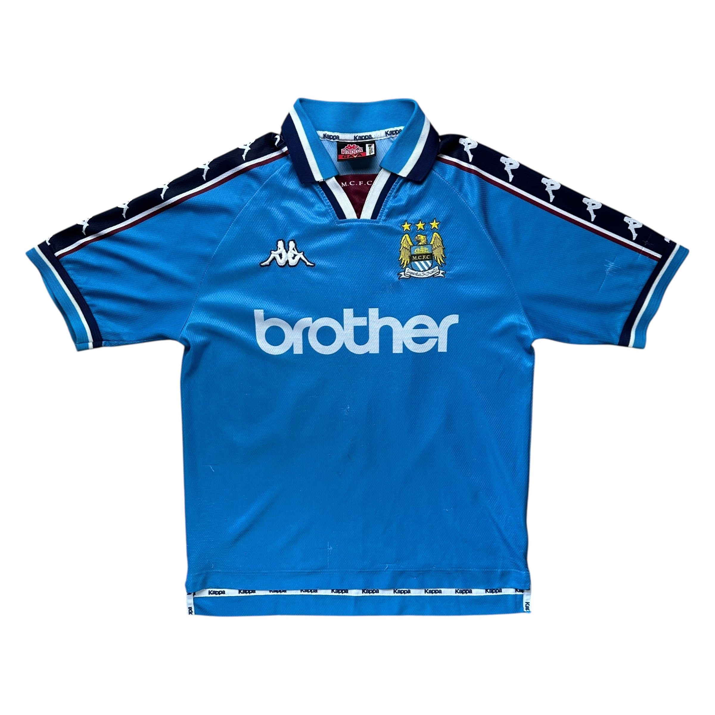Manchester City 1997-99 Home Shirt (S) #10