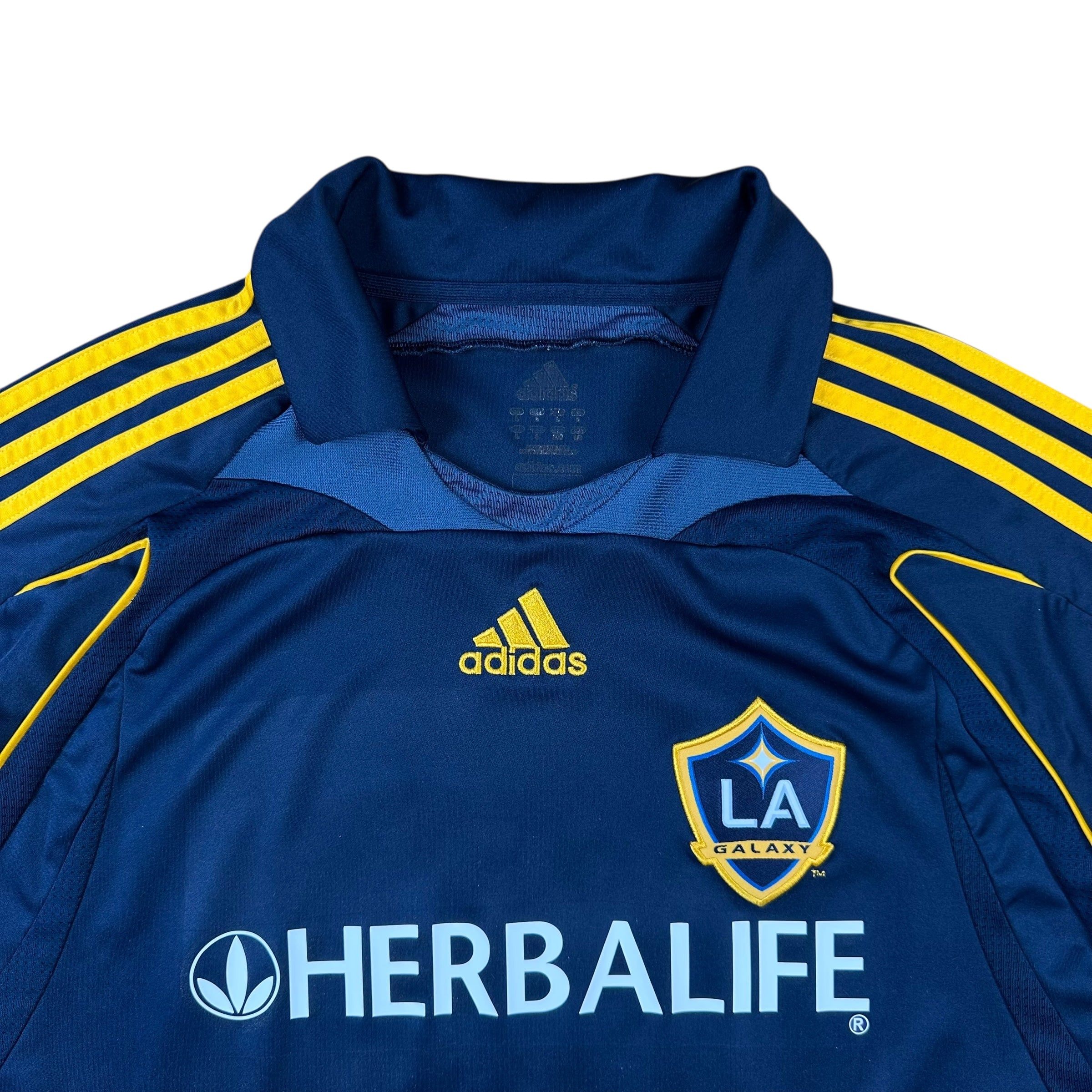 LA Galaxy 2008 Away Shirt (L) Beckham #7