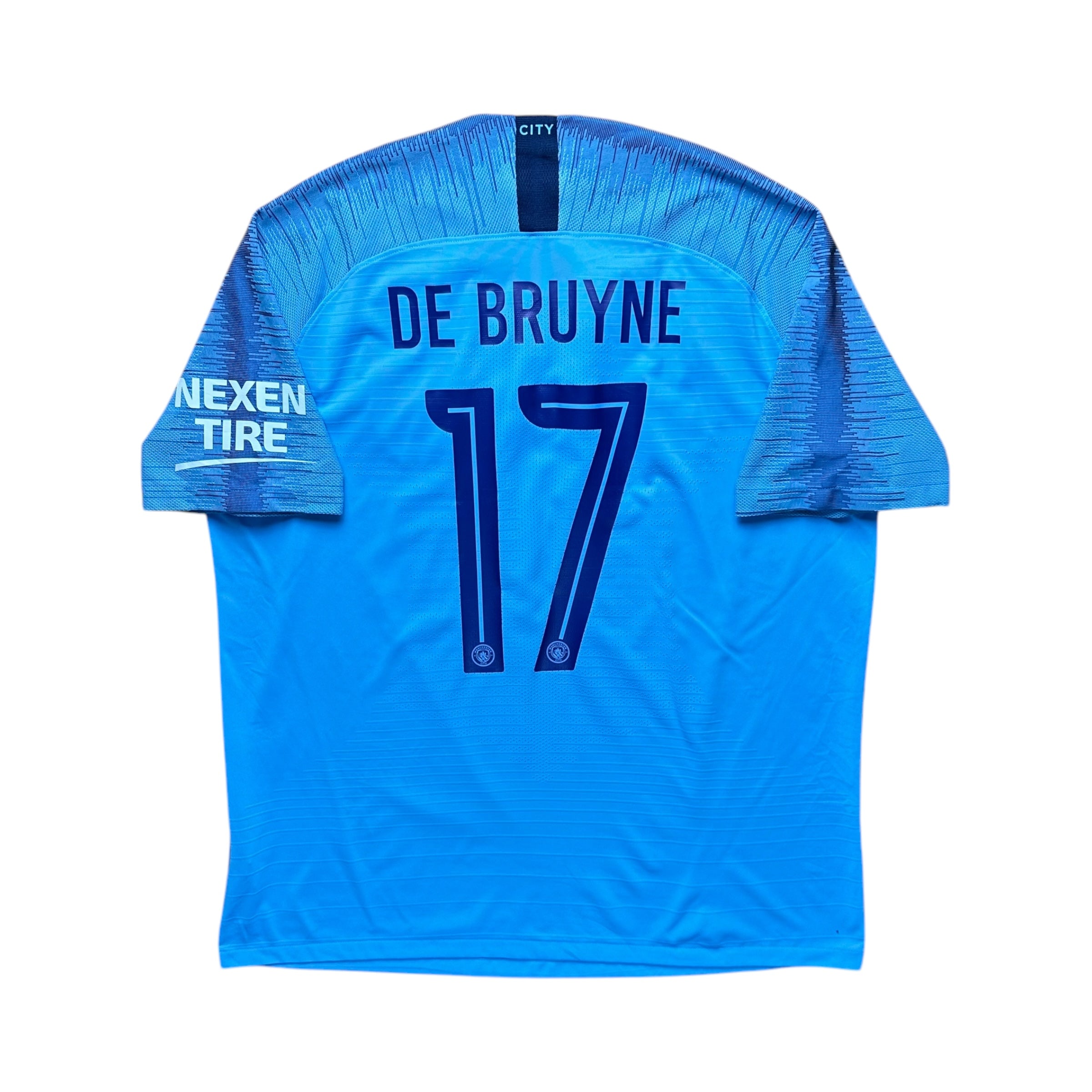 Manchester City 2018-19 Vapor-Knit Home Shirt (XL) De Bruyne #17