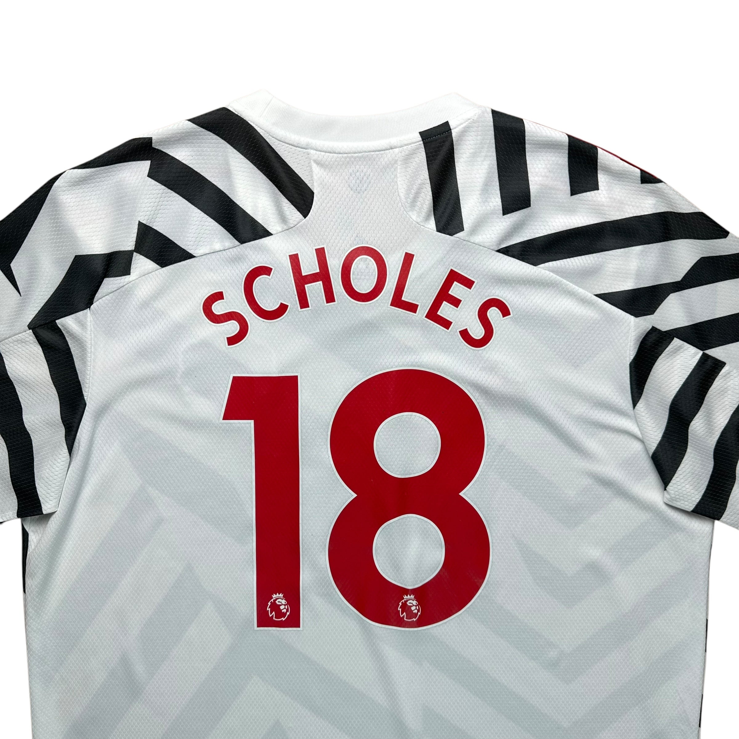 Manchester United 2020-21 Third Shirt (XL) Scholes #18