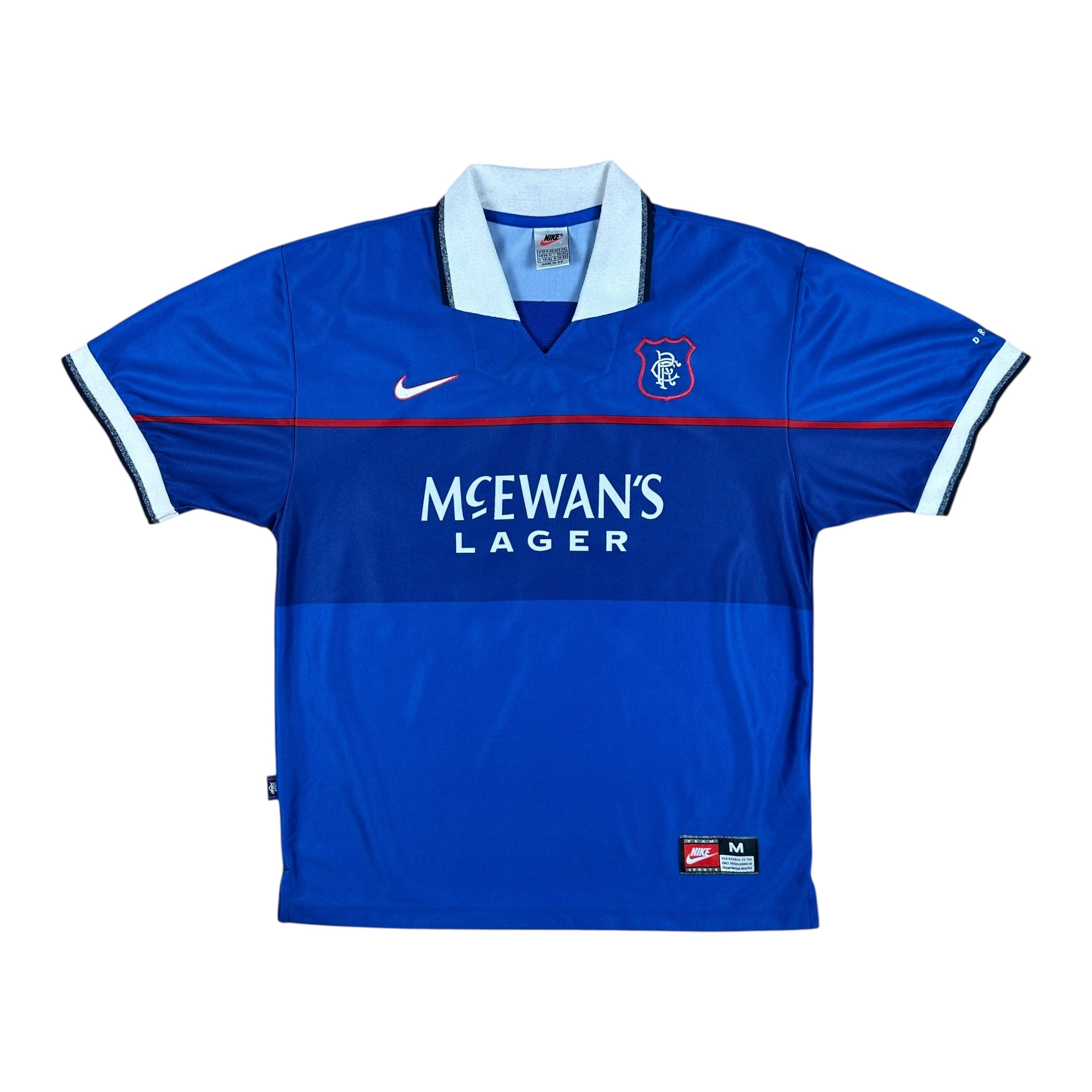 Rangers 1997-98 Home Shirt (M) Gascoigne #8