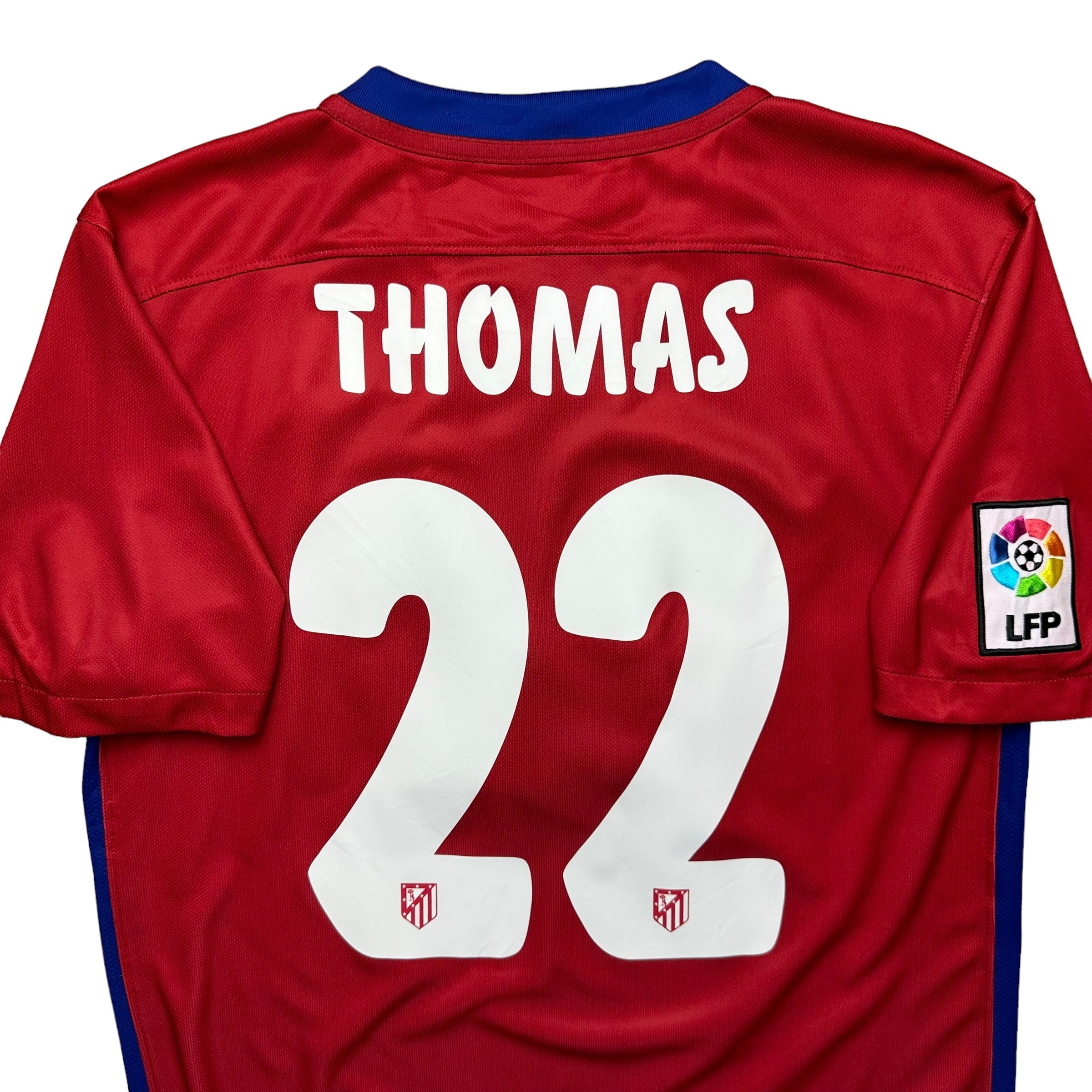 Atletico Madrid 2015-16 Home Shirt (S) Thomas #22