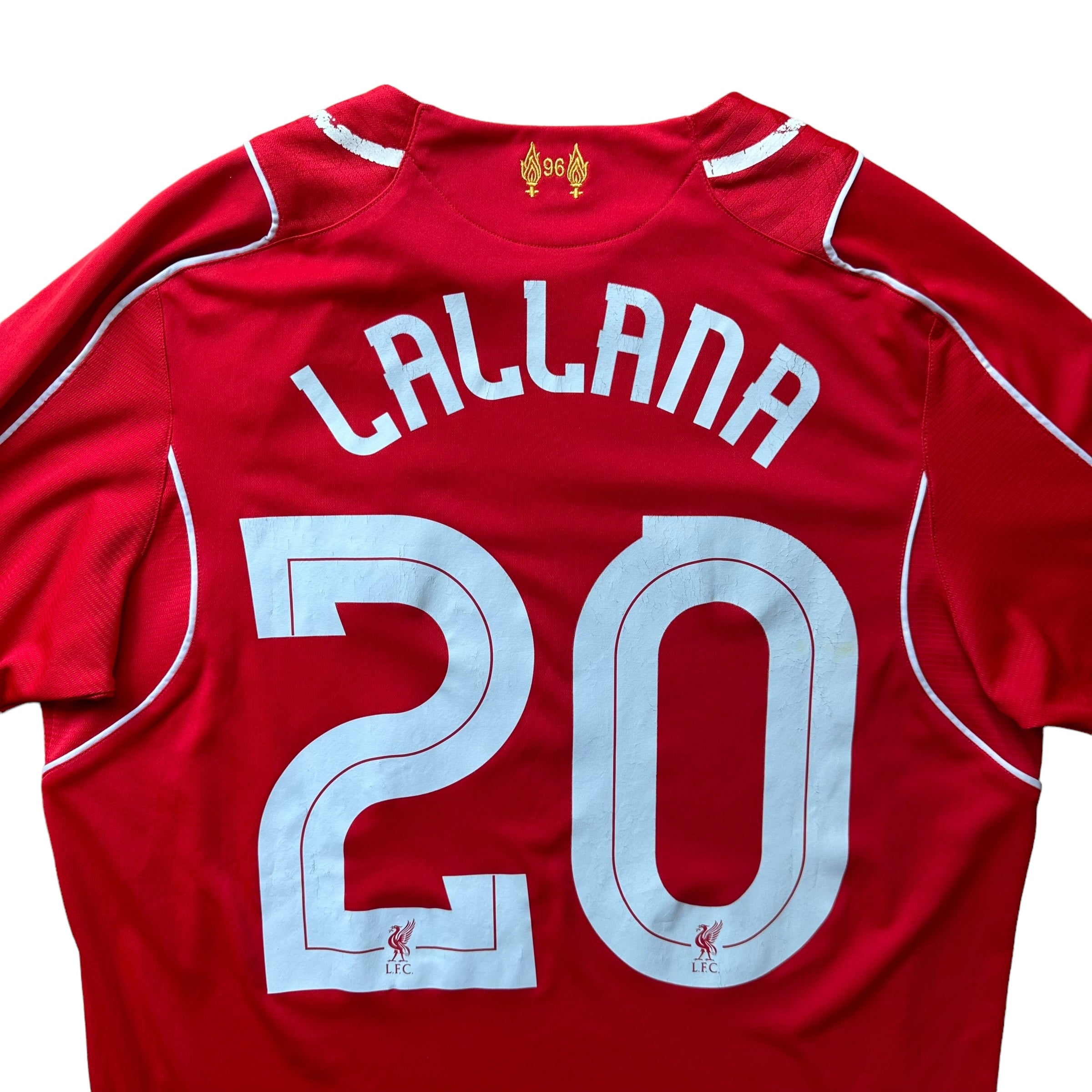 Liverpool 2014-15 Home Shirt (M) Lallana #20