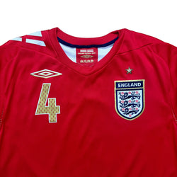 England 2006 Away Shirt (L) Gerrard #4