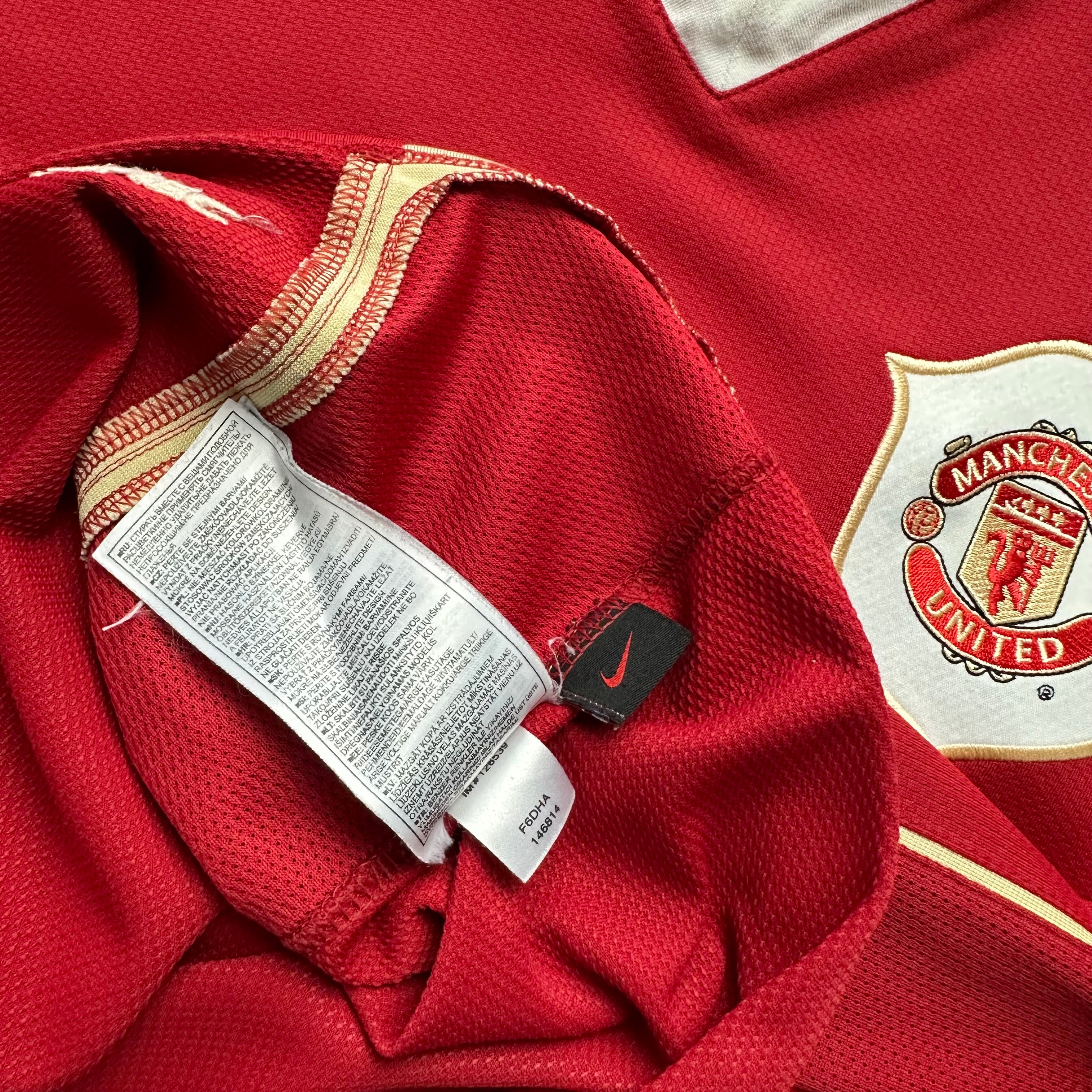 Manchester United 2006-07 Home Shirt (M) Ronaldo #7