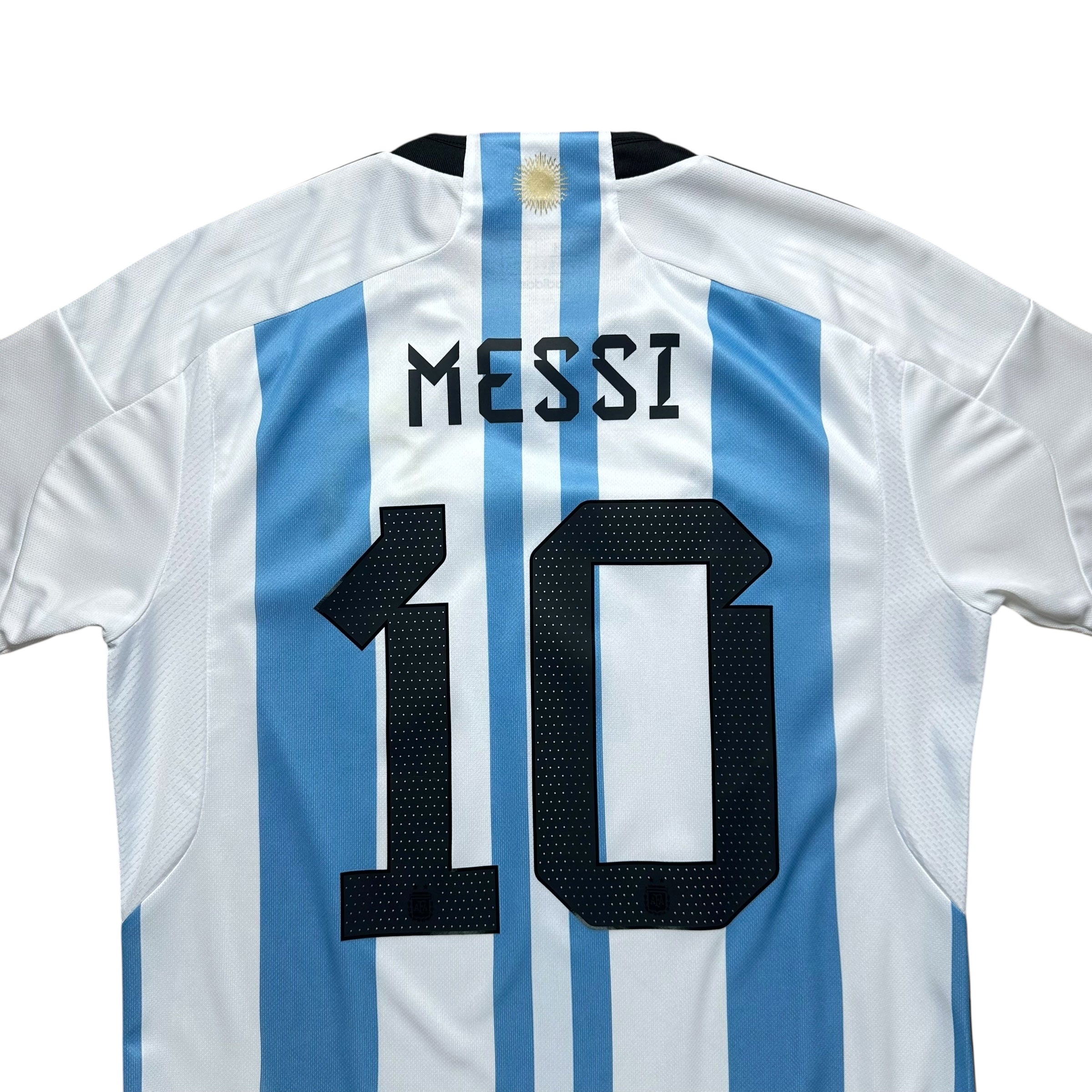 Argentina 2022 Home Shirt (M) Messi #10