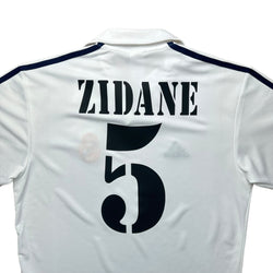Real Madrid 2002-03 Home Shirt (S) Zidane #5