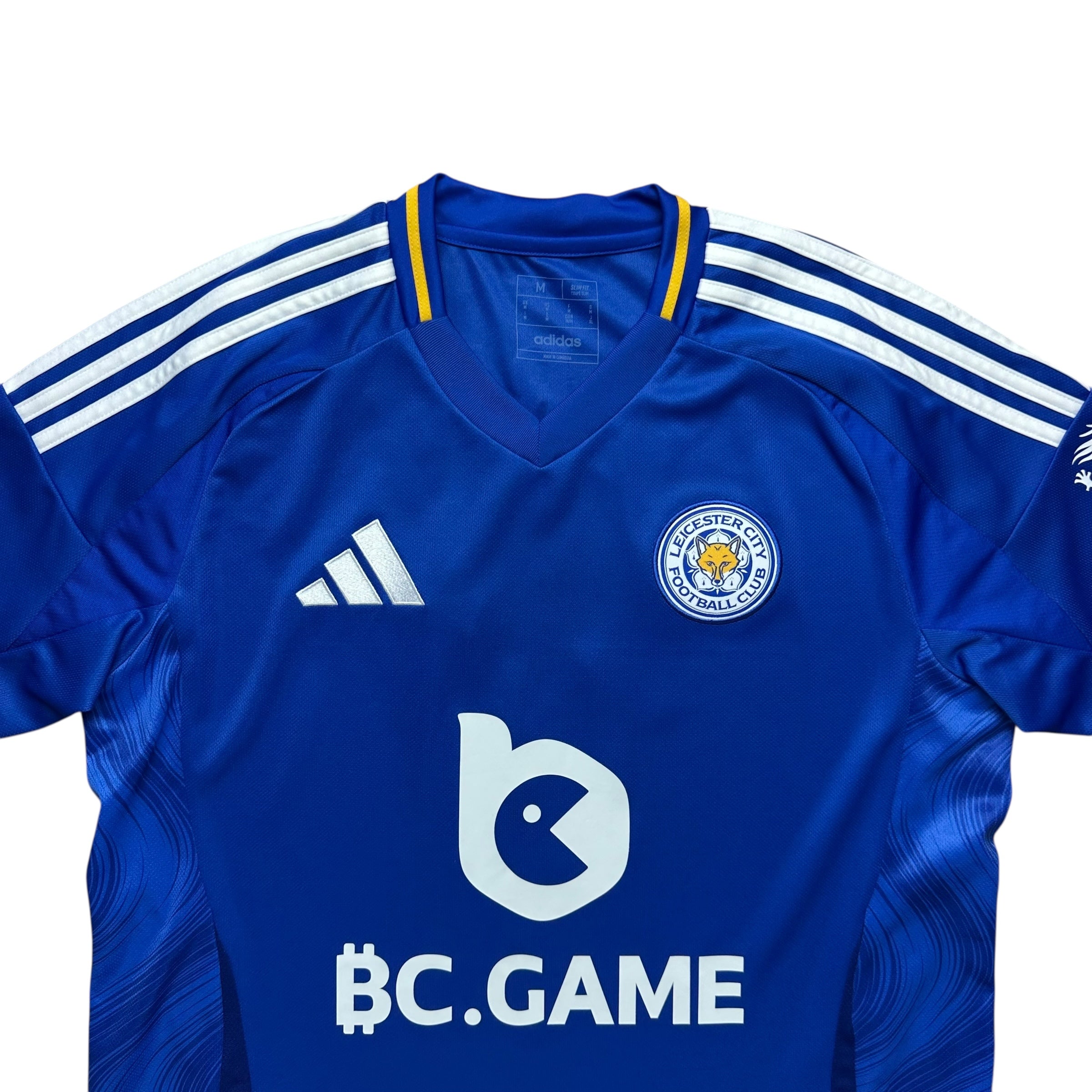 Leicester 2024-25 Home Shirt (M) Vardy #9