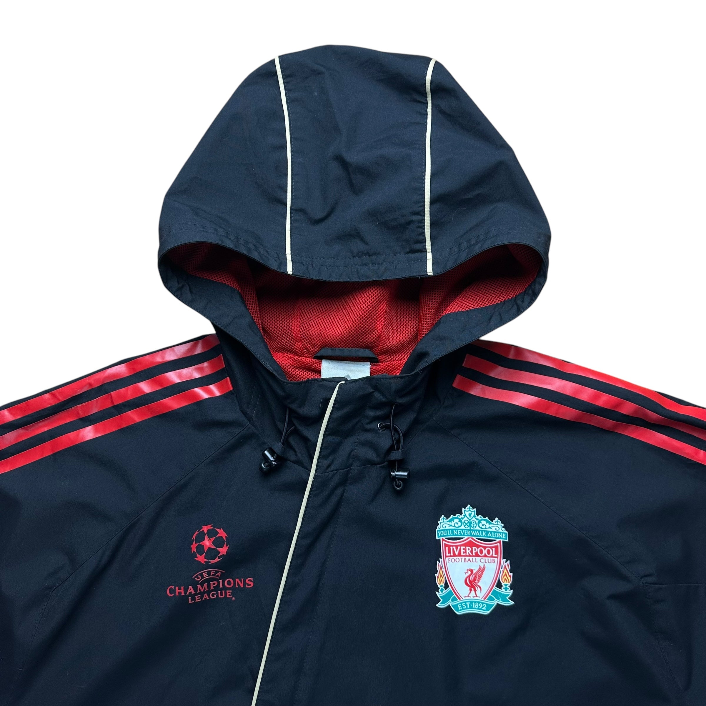 Liverpool 2009-10 Champions League Hooded Jacket (L)