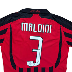 Ac Milan 2007-08 Home Shirt (M) Maldini #3