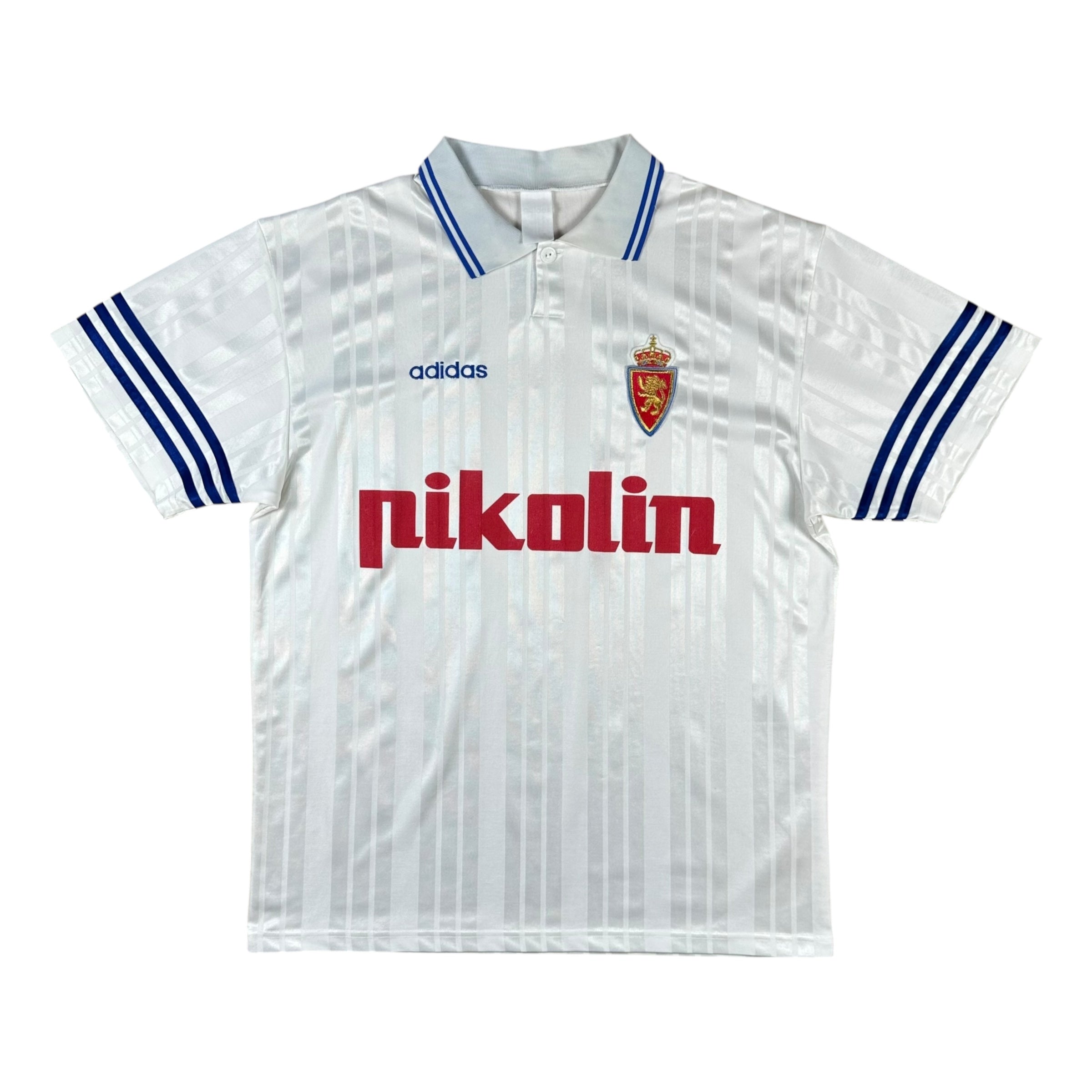 Real Zaragoza 1995-97 Home Shirt (L)