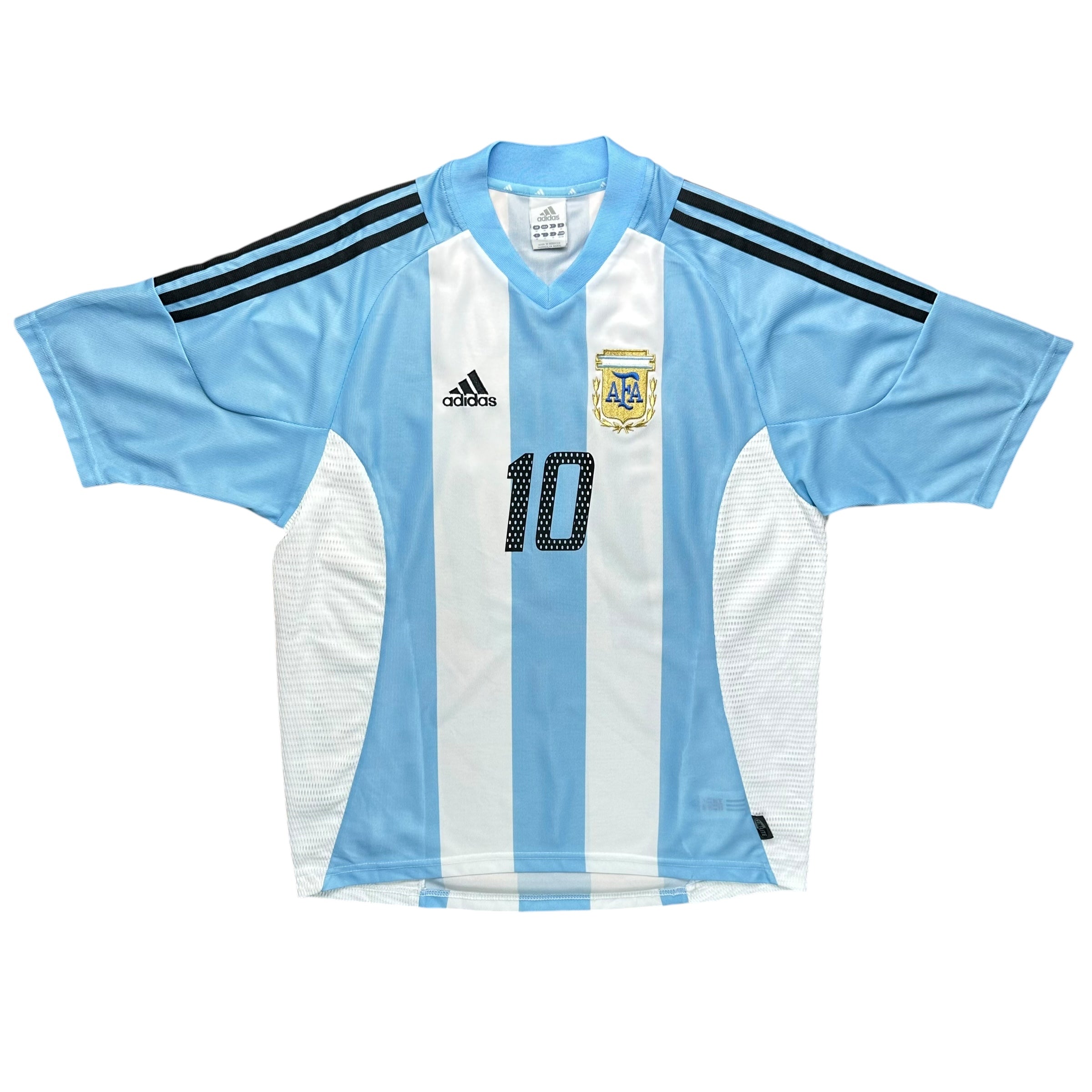 Argentina 2002 Home Shirt (M) Maradona #10