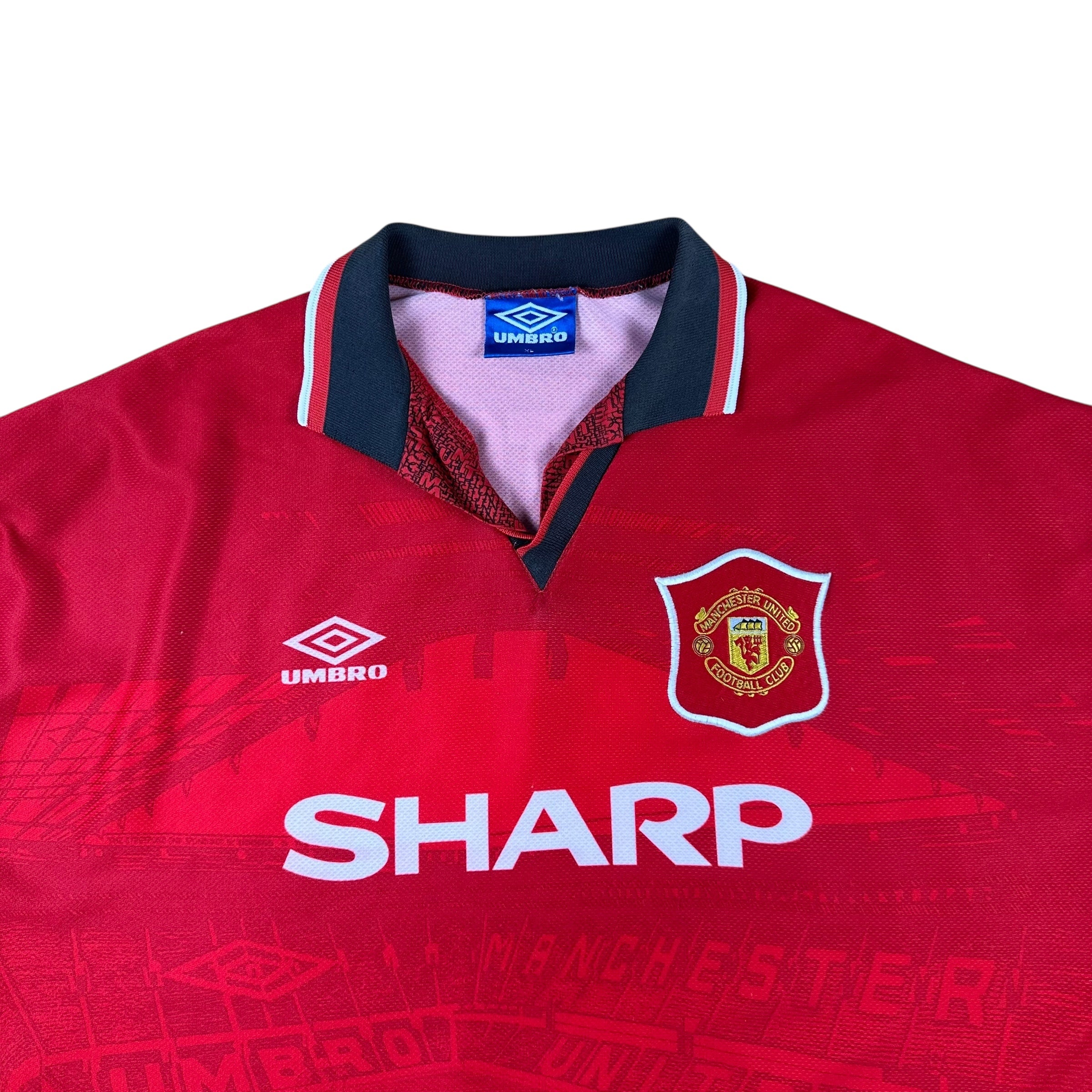 Manchester United 1994-96 Home Shirt (L) Cantona #7