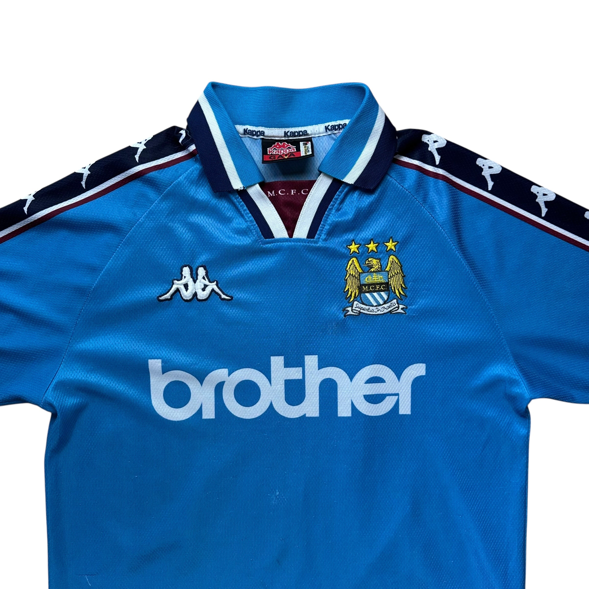 Manchester City 1997-99 Home Shirt (S) #10