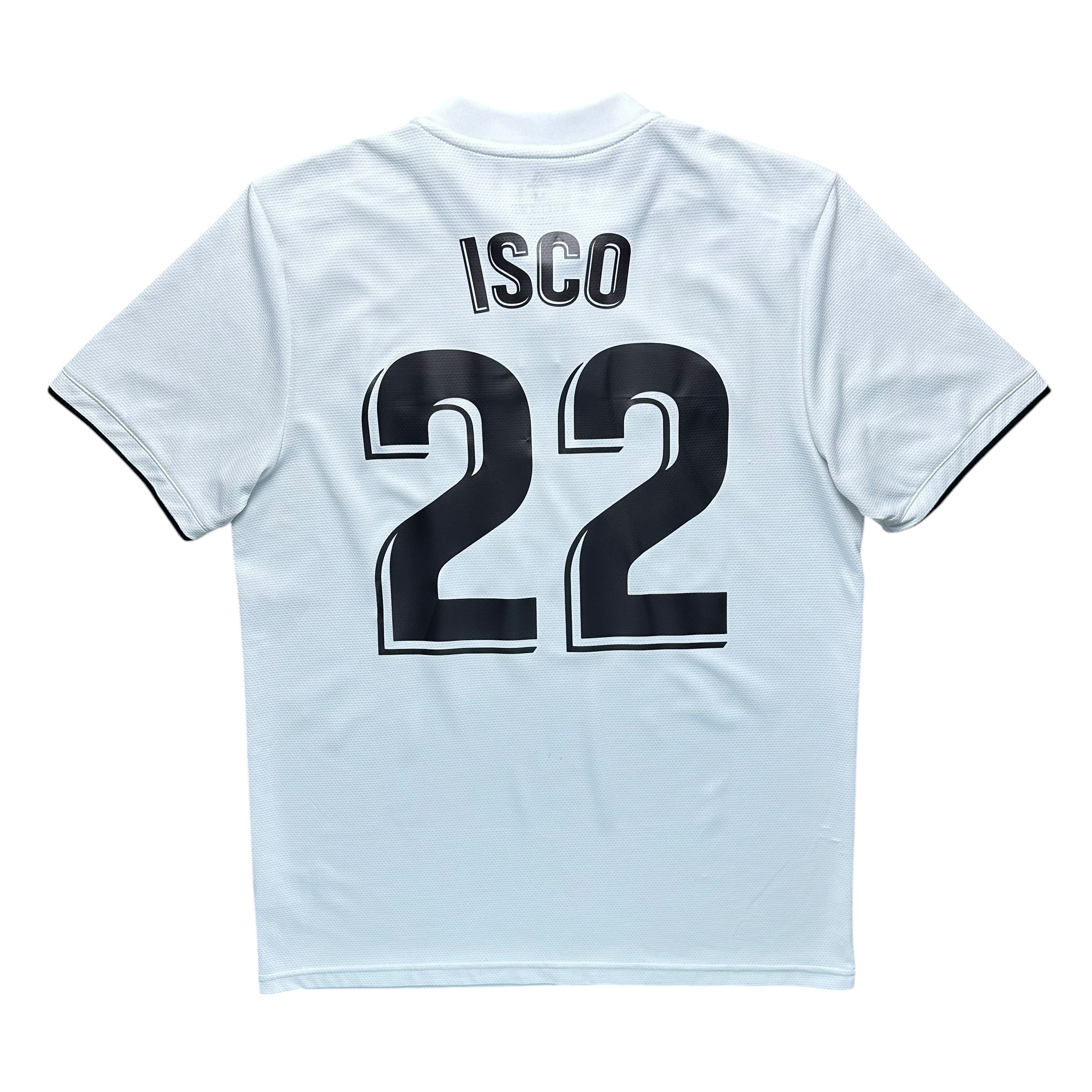 Real Madrid 2018-19 Home Shirt (M) Isco #22