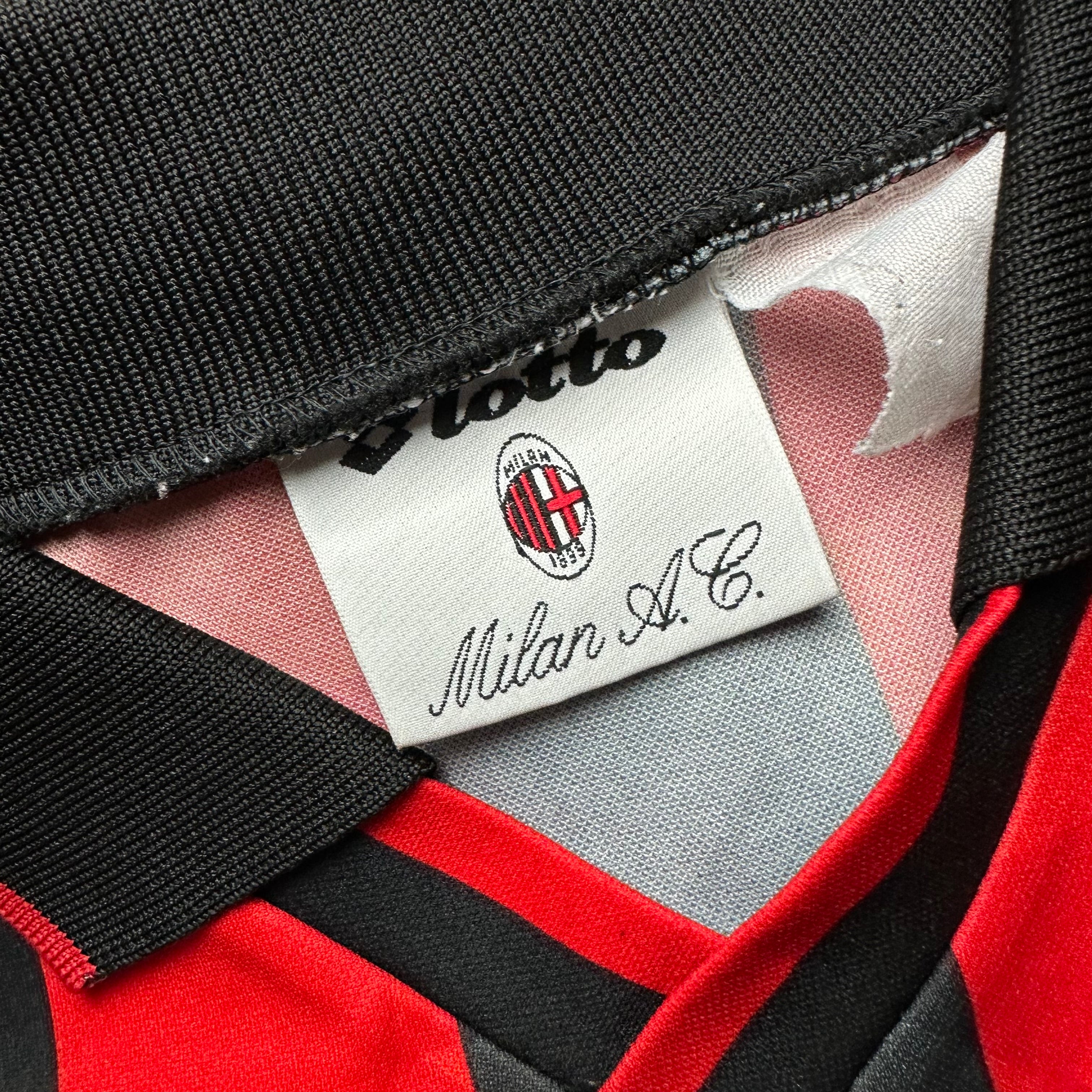 Ac Milan 1994-95 Home Shirt (L)